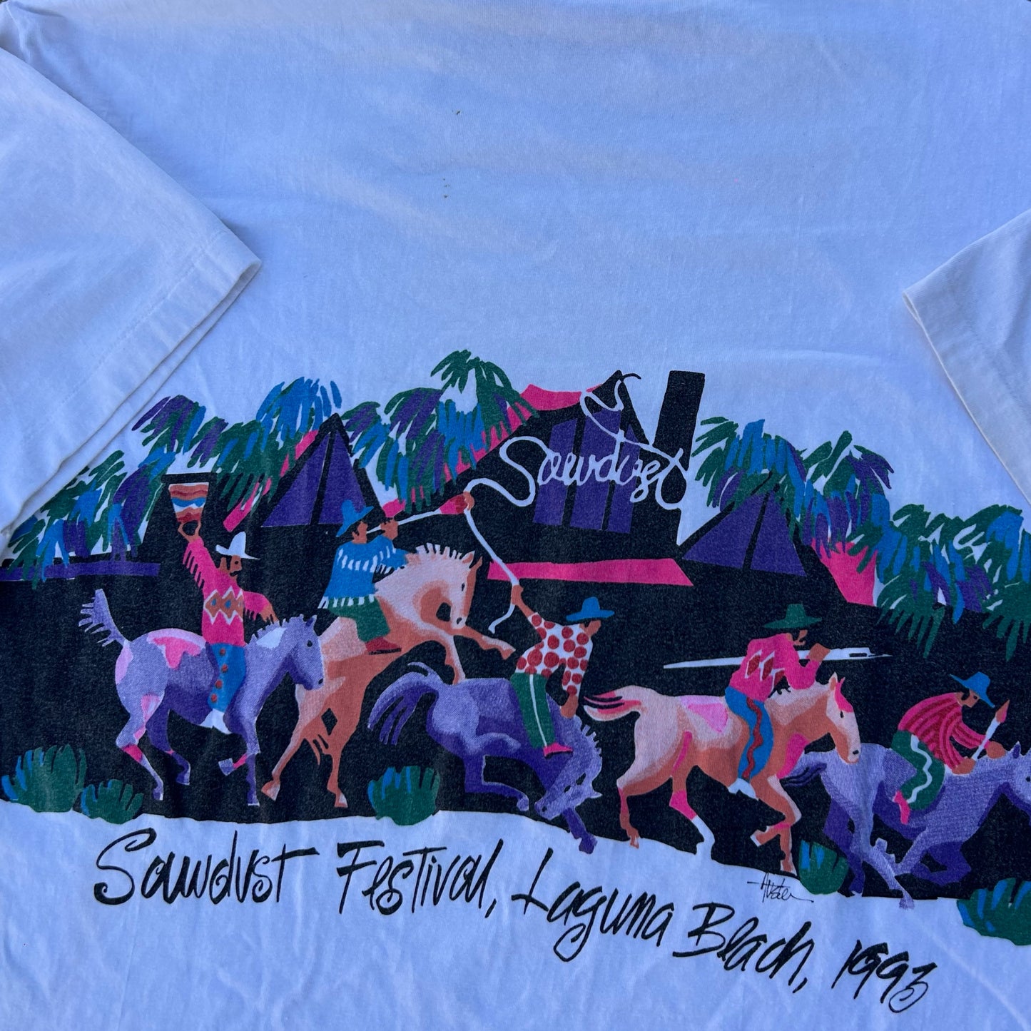 (XL) 90s Sawdust Festival Single Stitch Shirt