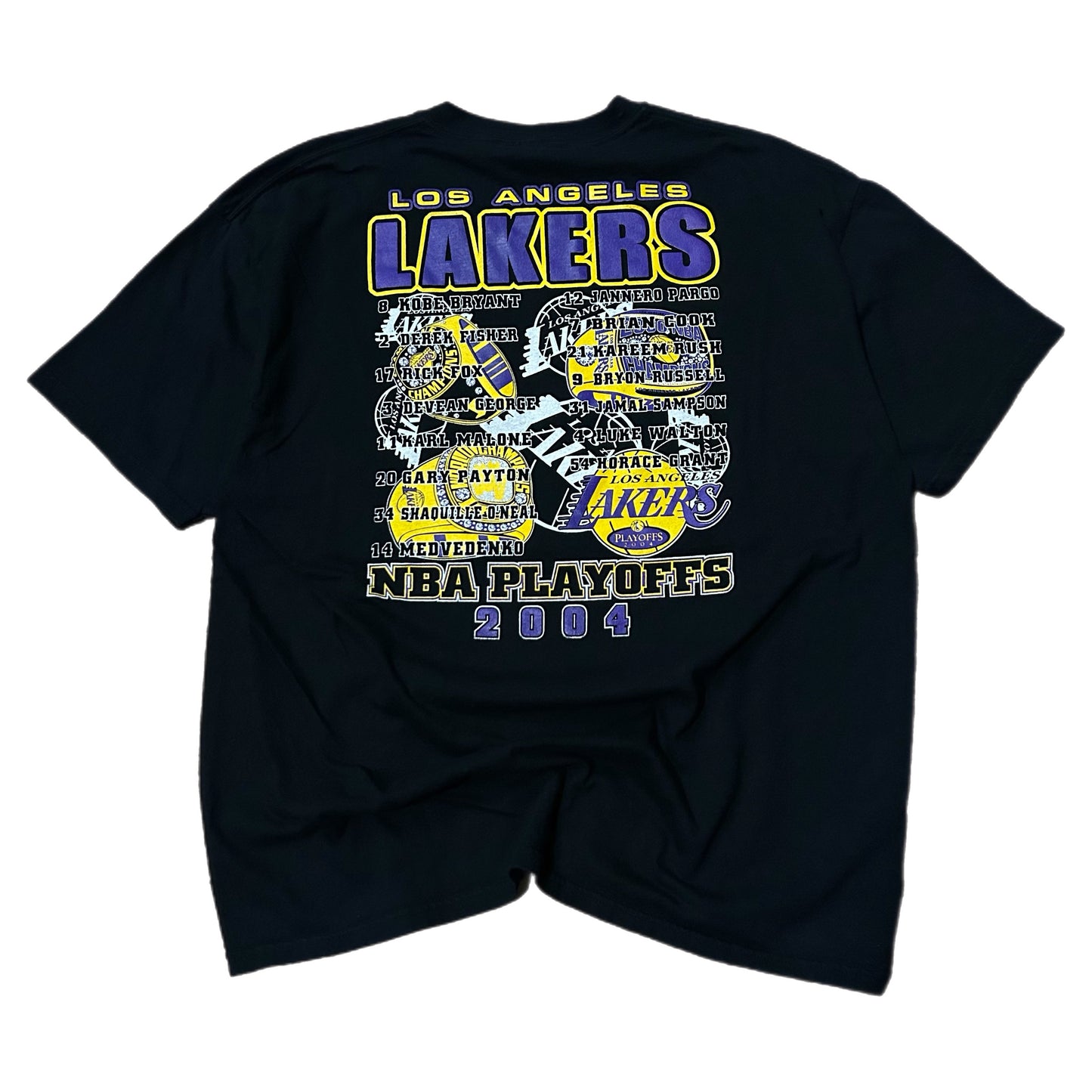 (XL) 2004 Los Angeles Lakers ‘Destination' Playoffs Shirt