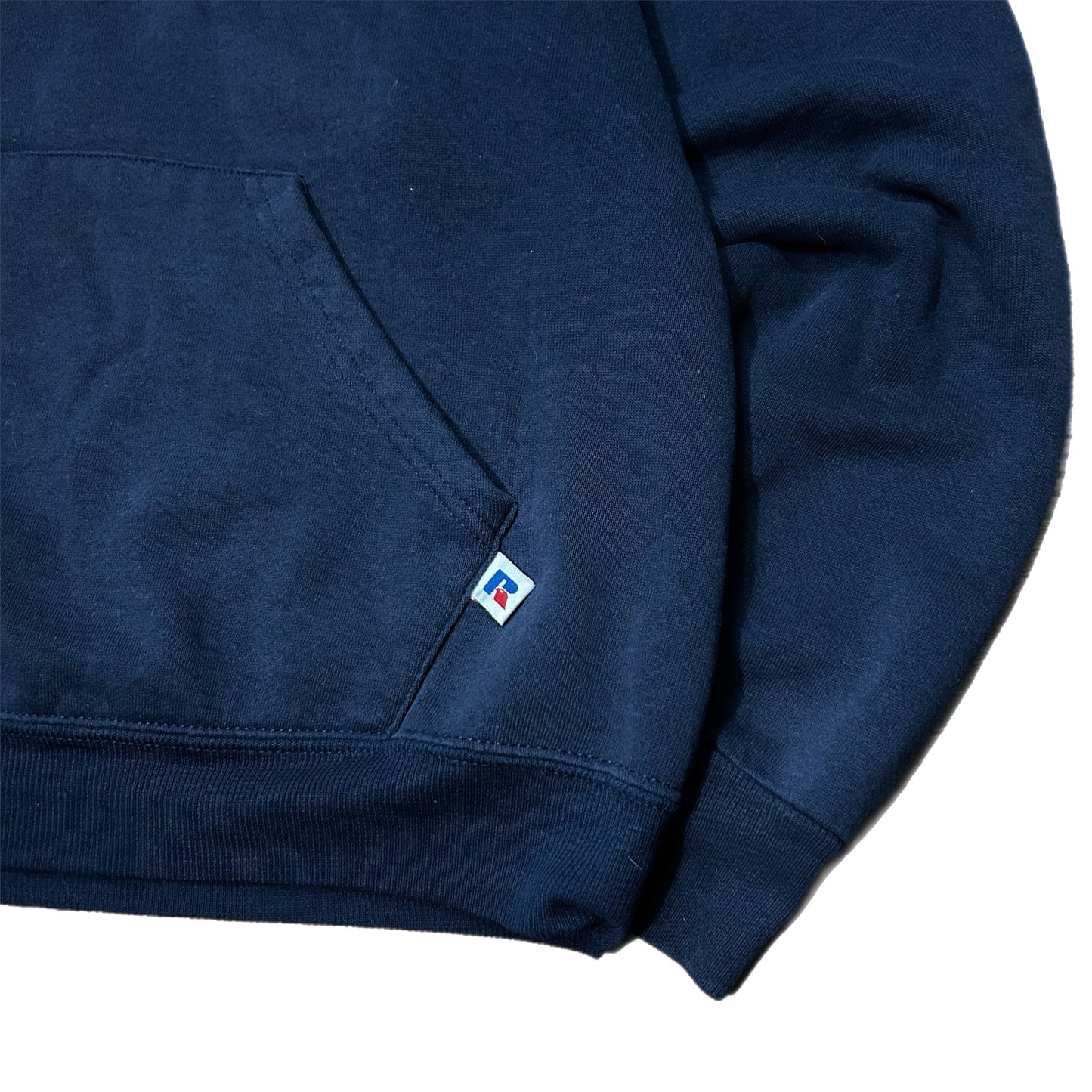 (S) Vintage Russell Athletics LMU Navy Hoodie