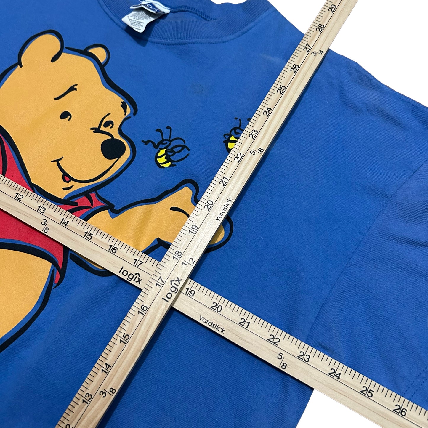 (XL) Vintage Disney Winnie The Pooh Buzz Blue T-Shirt