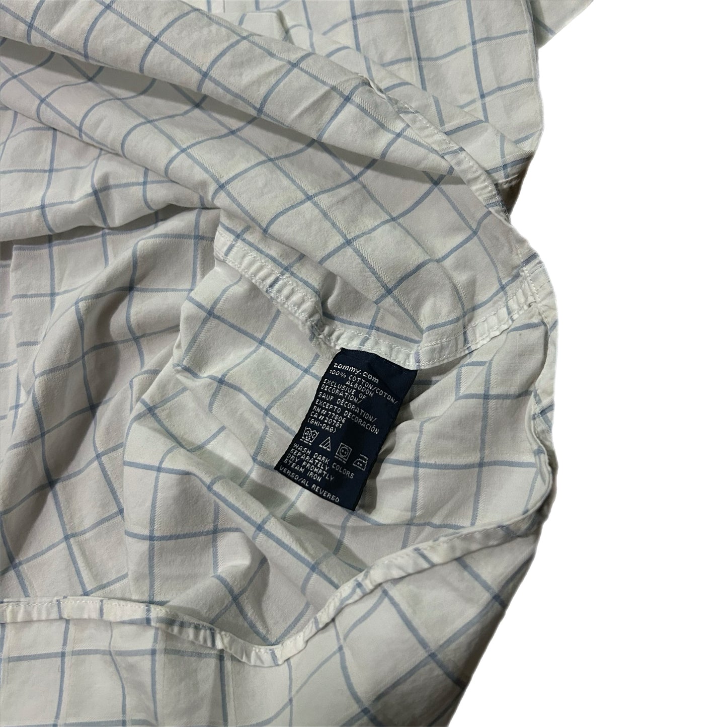 (XXL) Vintage Tommy Hilfiger White Button-Up