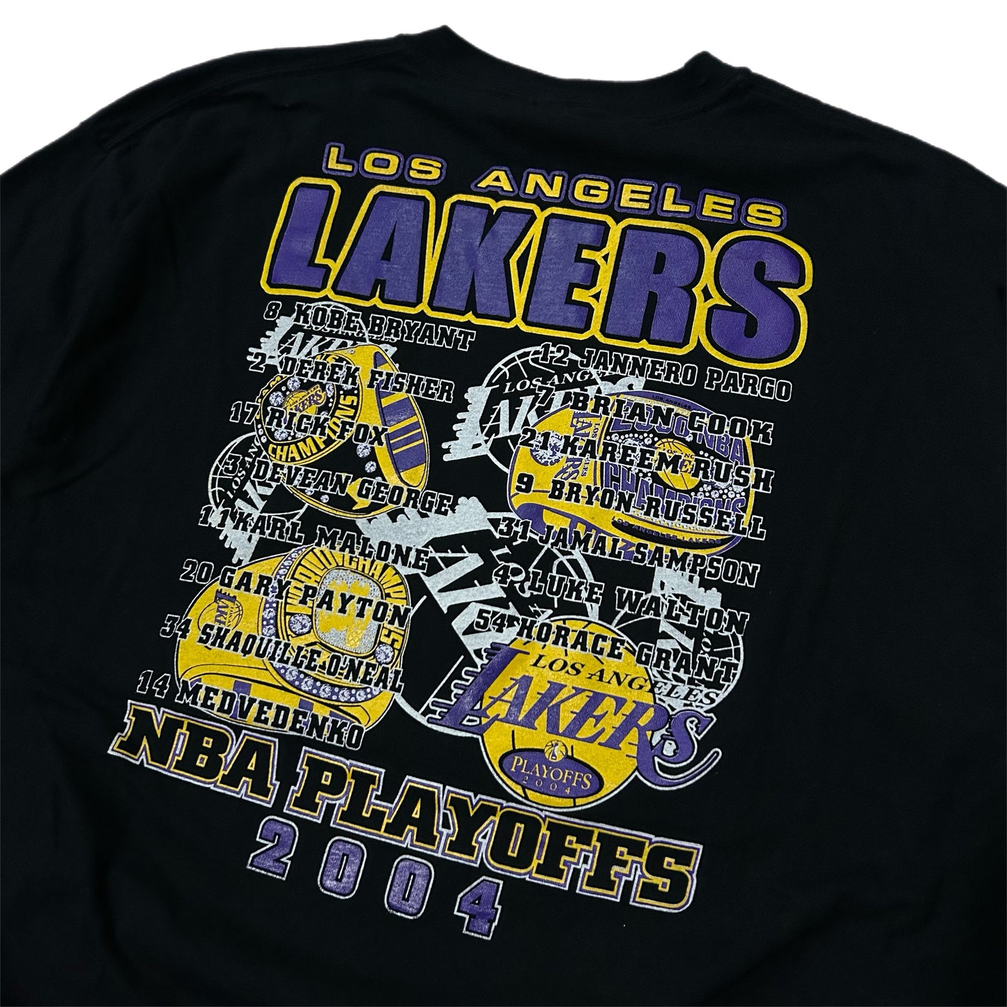 (XL) 2004 Los Angeles Lakers ‘Destination' Playoffs Shirt