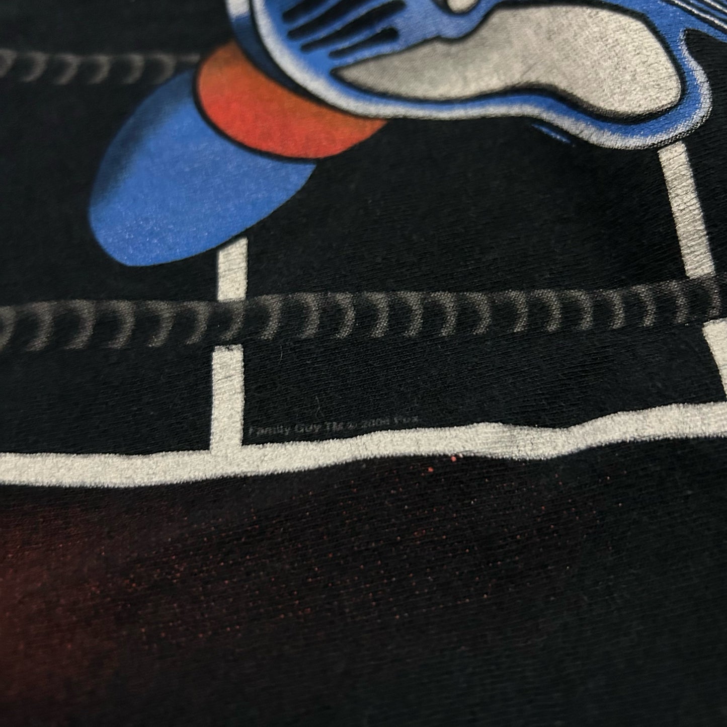 (S) Vintage Family Guy Stewie Guitar Hero Shirt