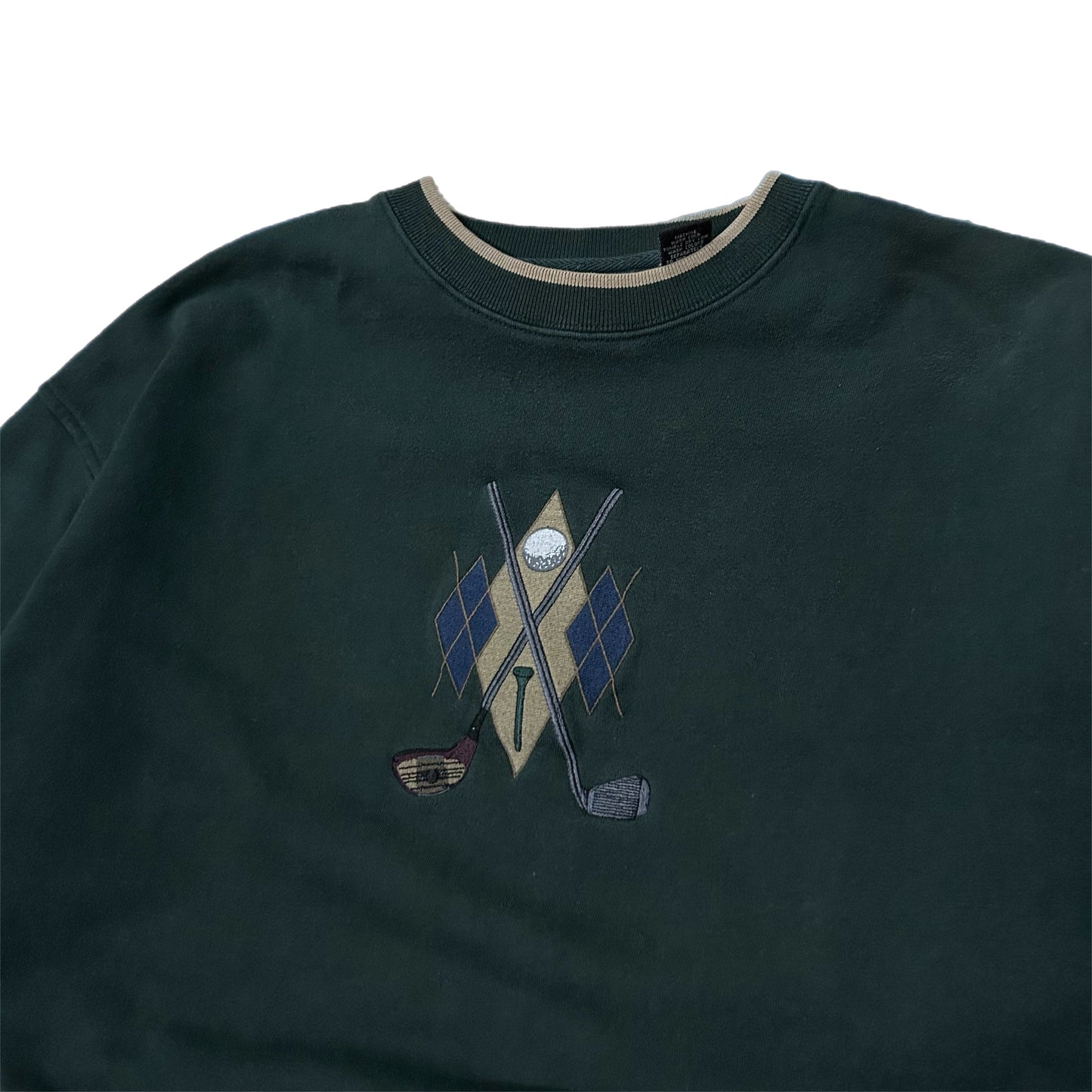 (XL) Vintage Golf Clubs Pullover