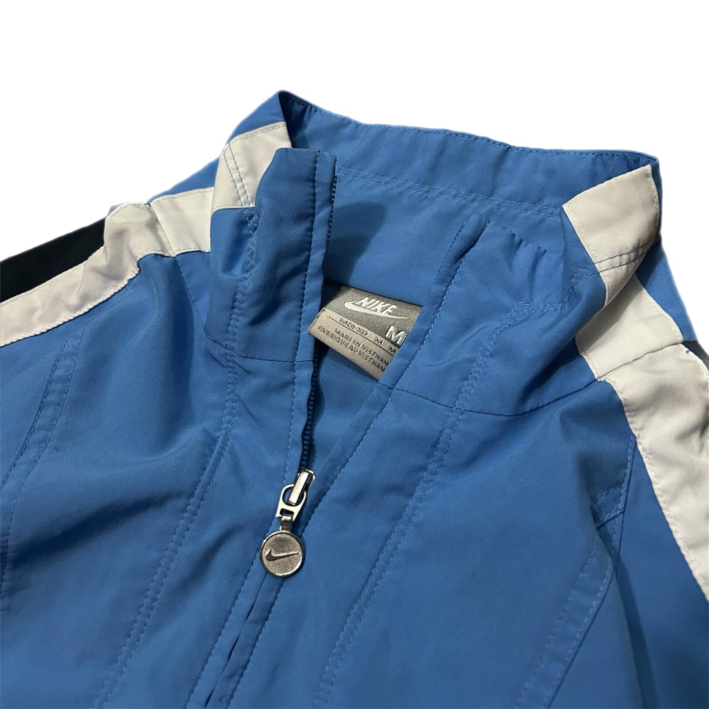 (M) Y2K Women Nike Striped Track Jacket