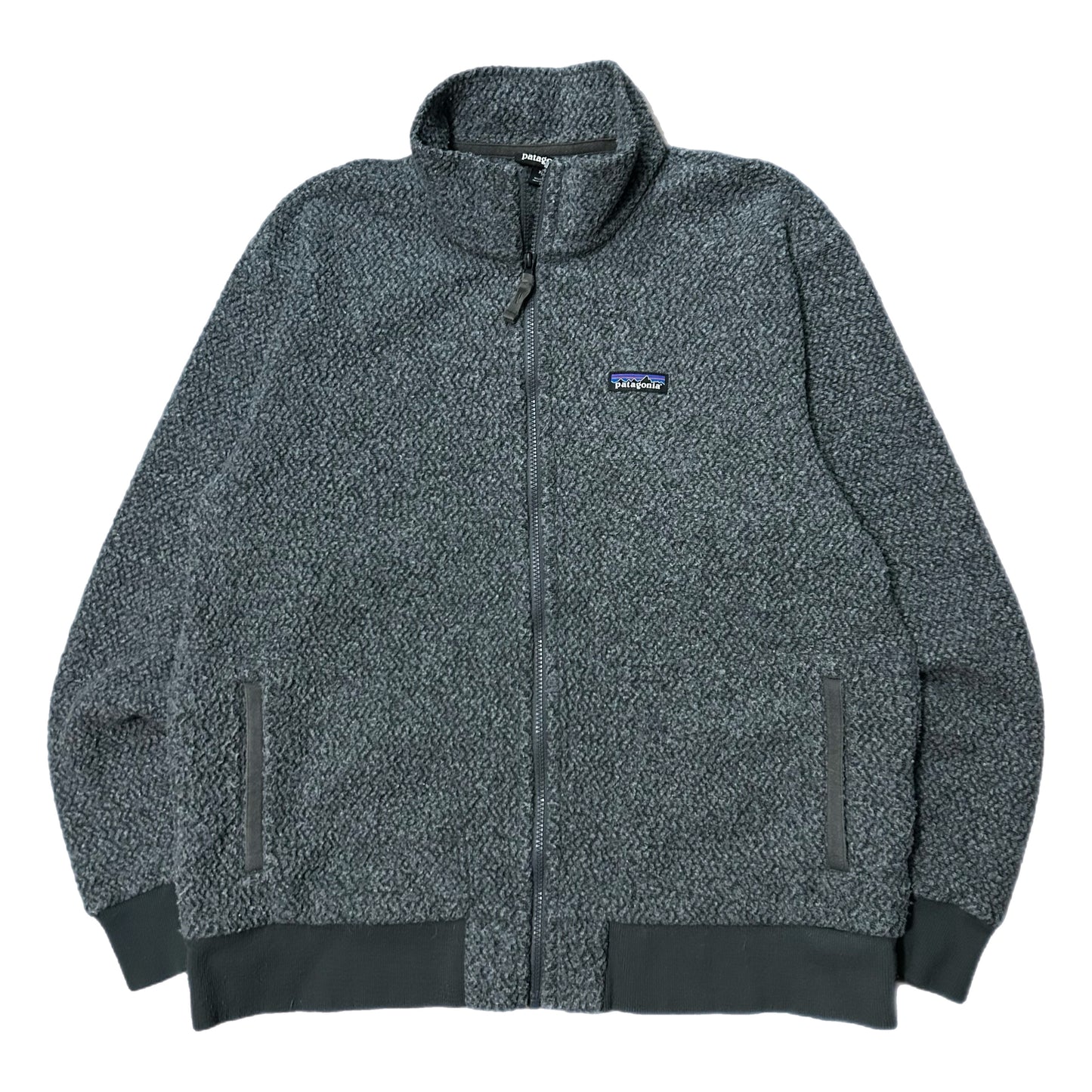 (XL) Patagonia Woolyester Fleece Grey Jacket