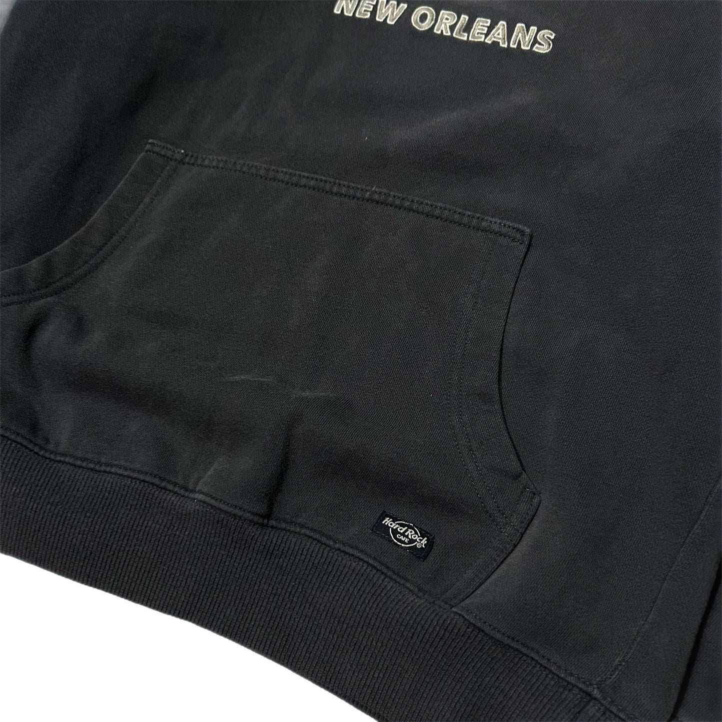 (M) Hard Rock Cafe New Orleans Navy Jacket