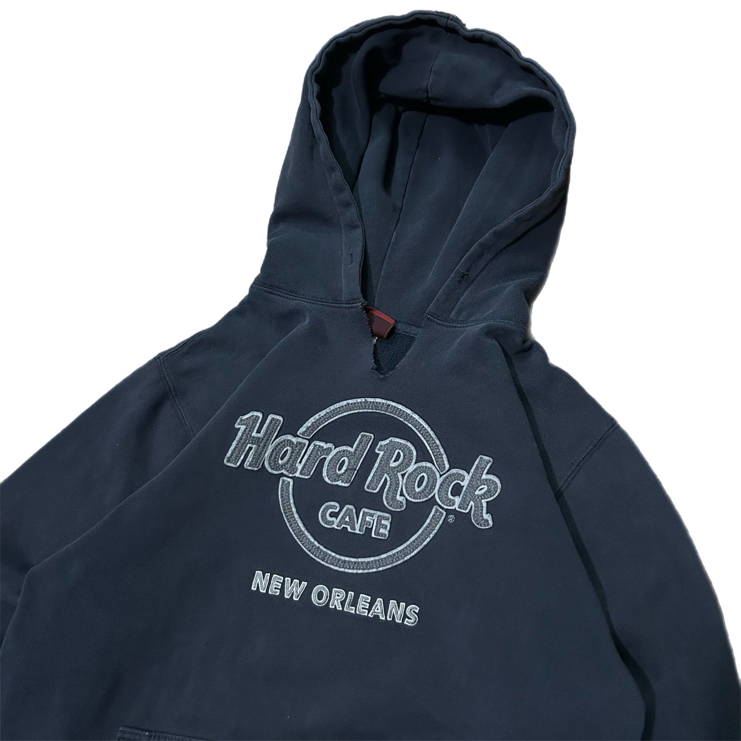 (M) Hard Rock Cafe New Orleans Navy Jacket
