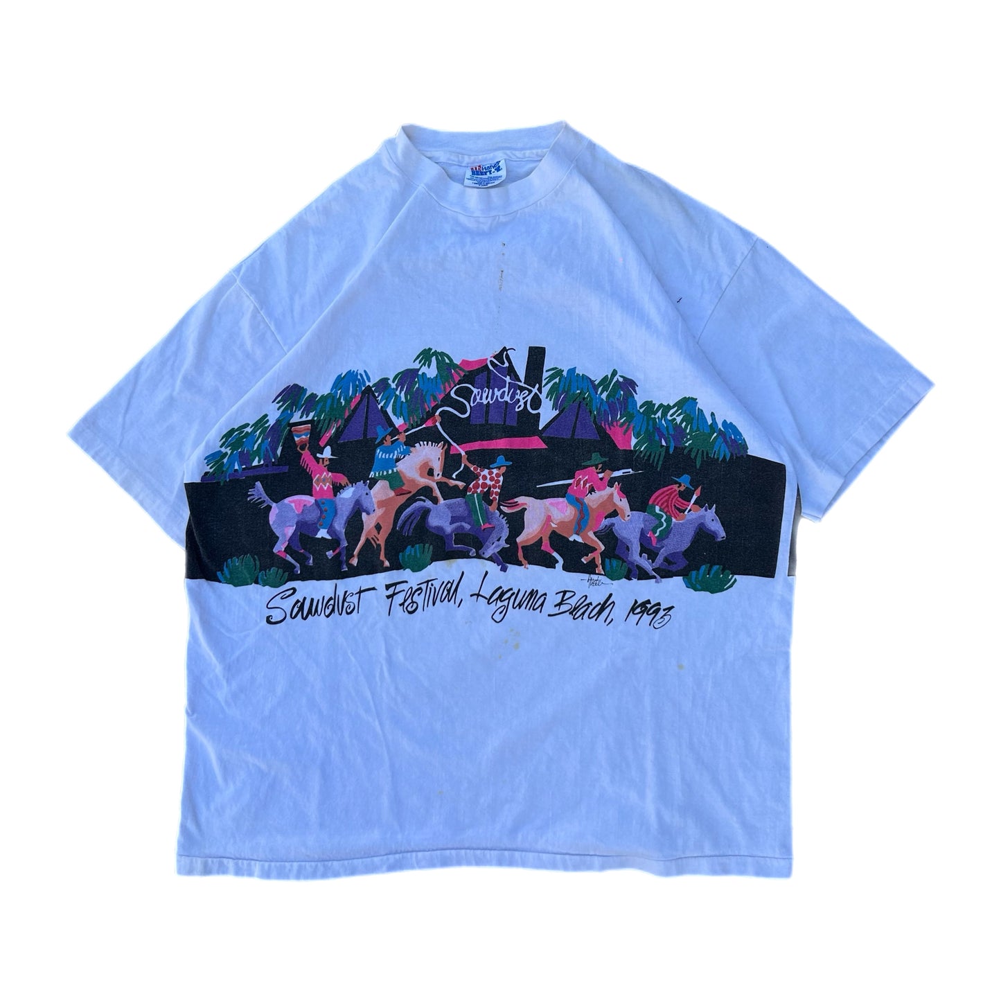 (XL) 90s Sawdust Festival Single Stitch Shirt
