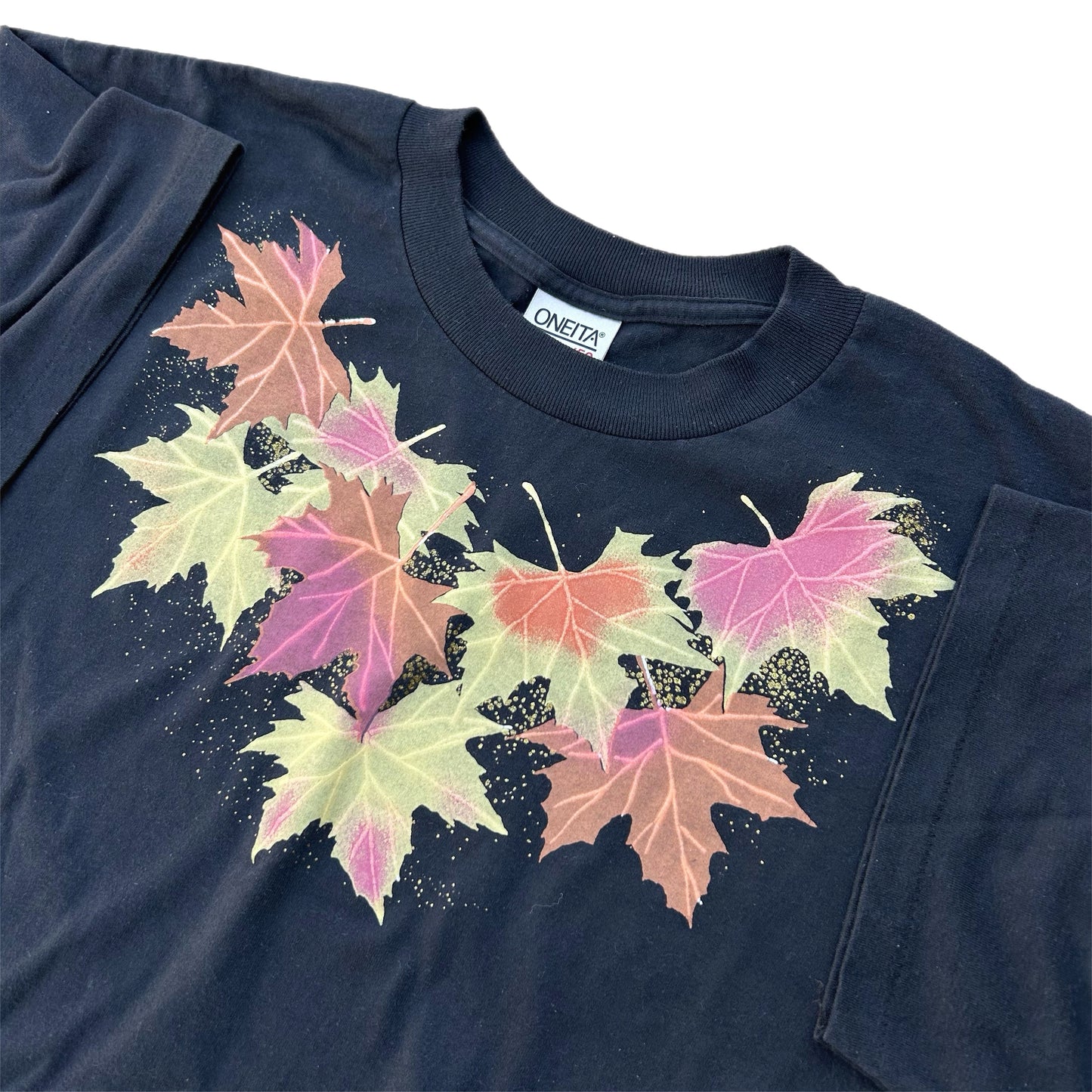 (XL) 90s Fall Leaves Shirt