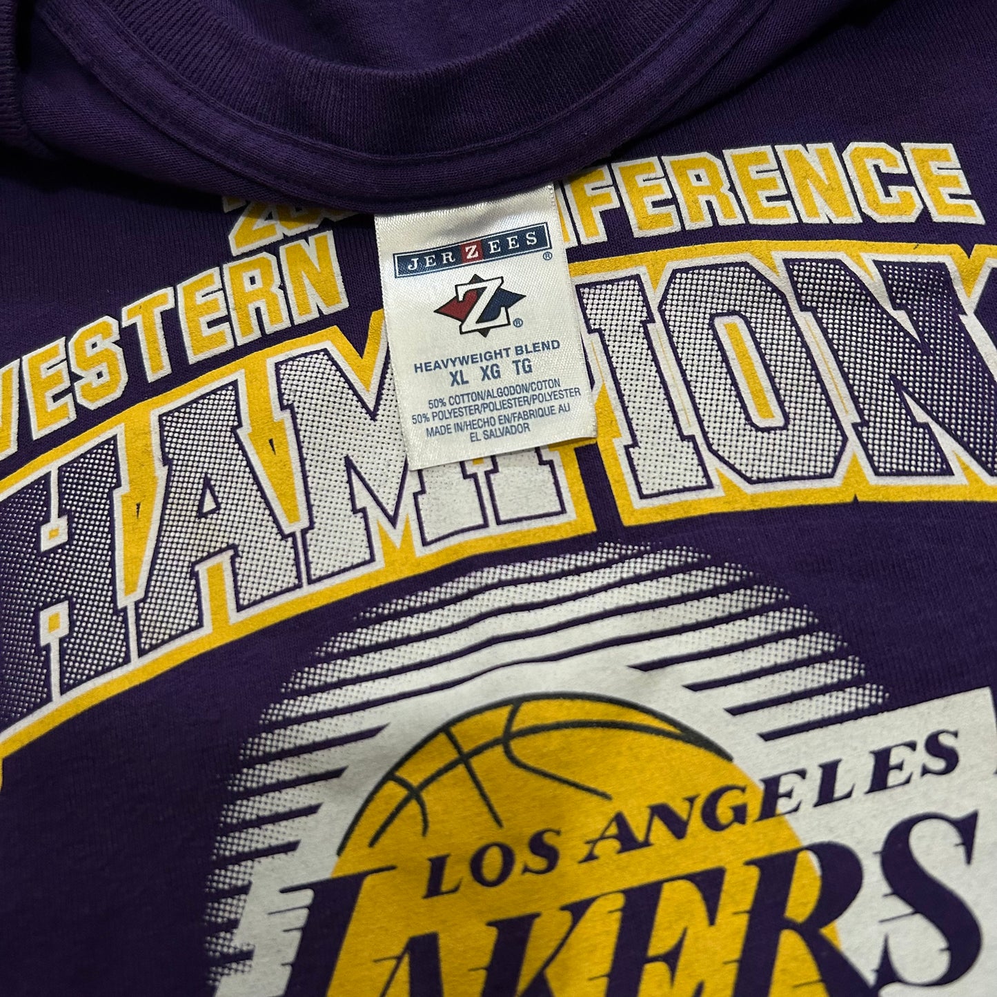 (XL) 2008 Western Conference Finals Los Angeles Lakers Shirt
