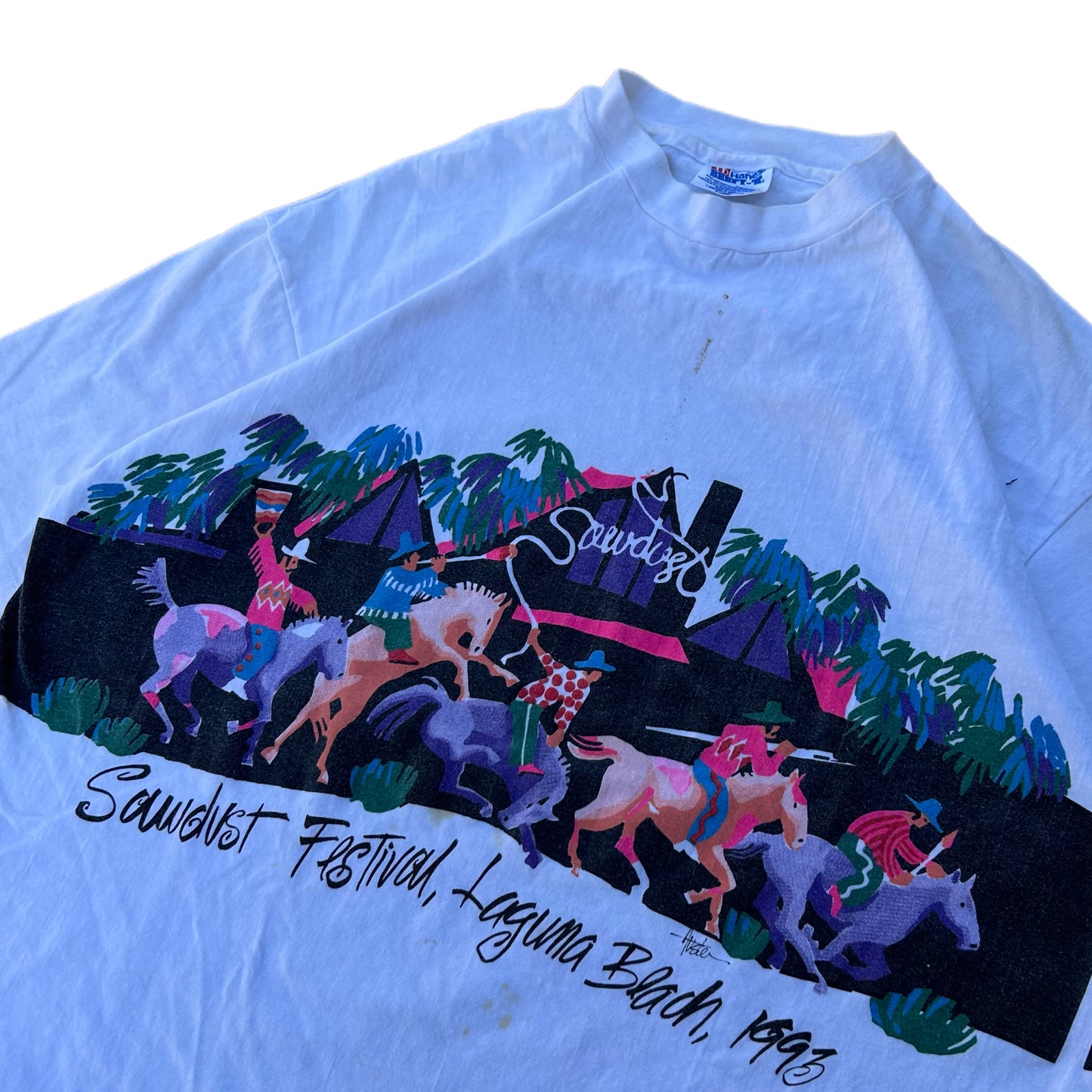 (XL) 90s Sawdust Festival Single Stitch Shirt