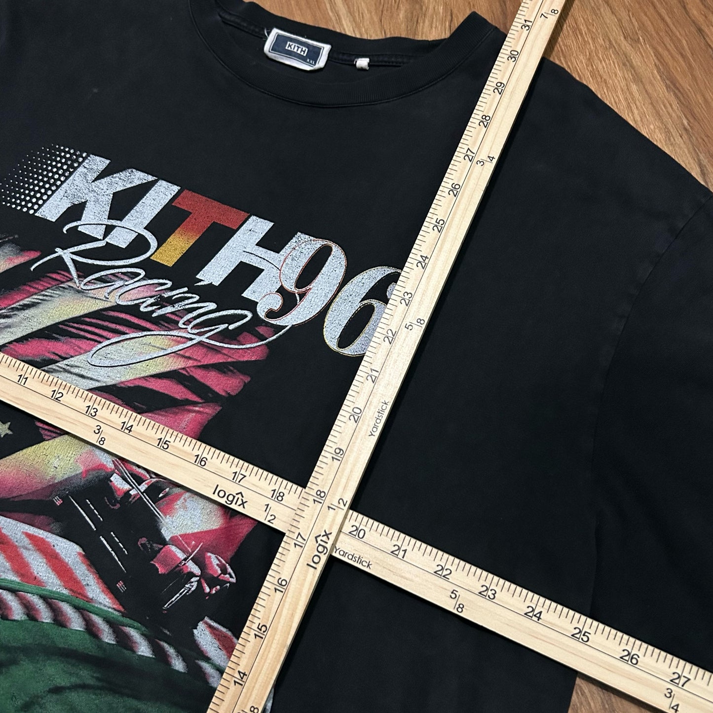 (XXL) Kith Vintage Racing Formula 1 Black T-Shirt