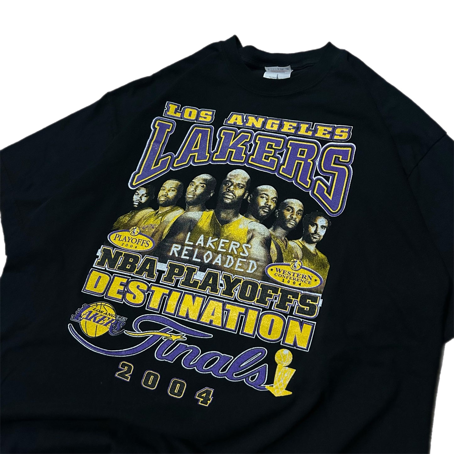 (XL) 2004 Los Angeles Lakers ‘Destination' Playoffs Shirt
