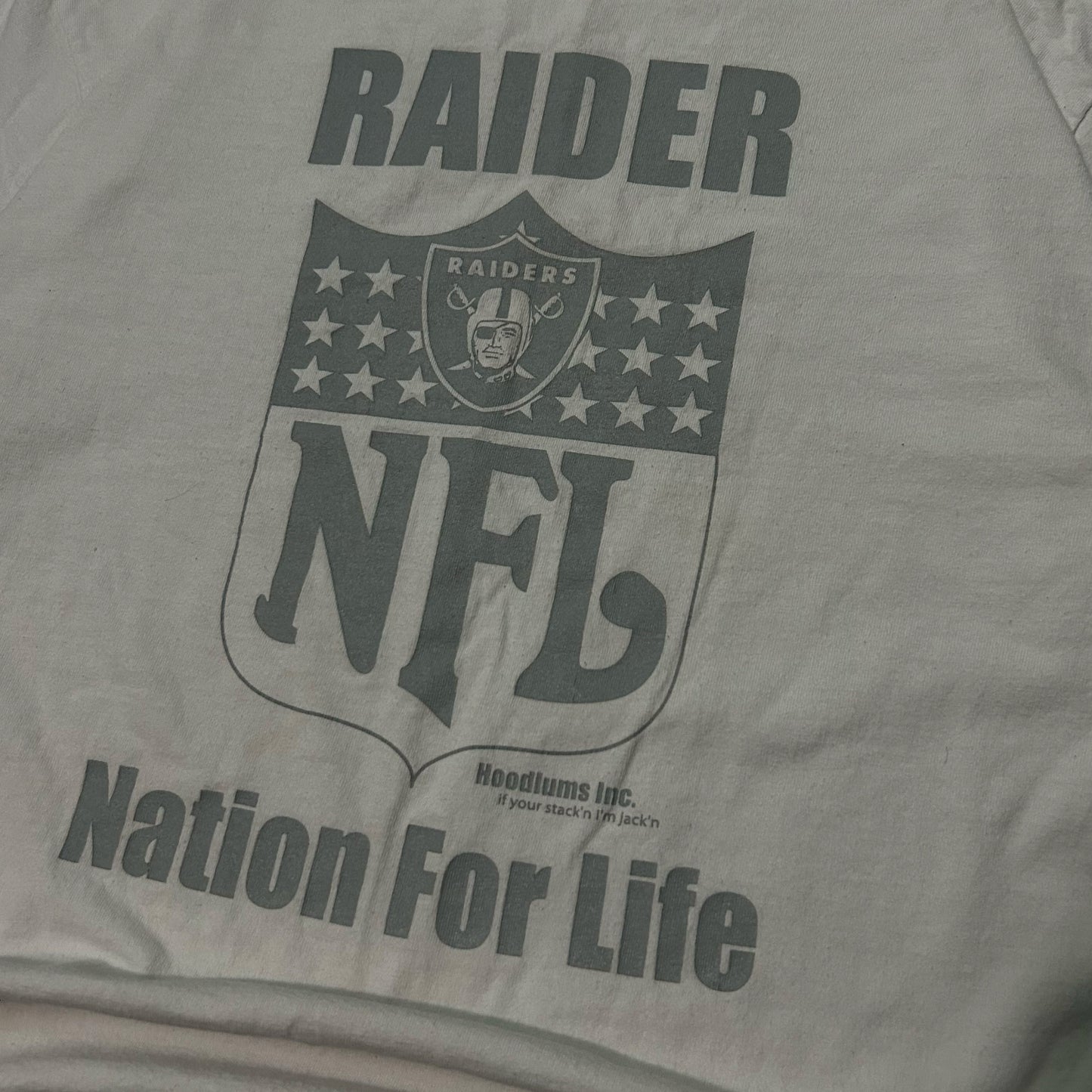 (L) Vintage Oakland Raider NFL Shirt