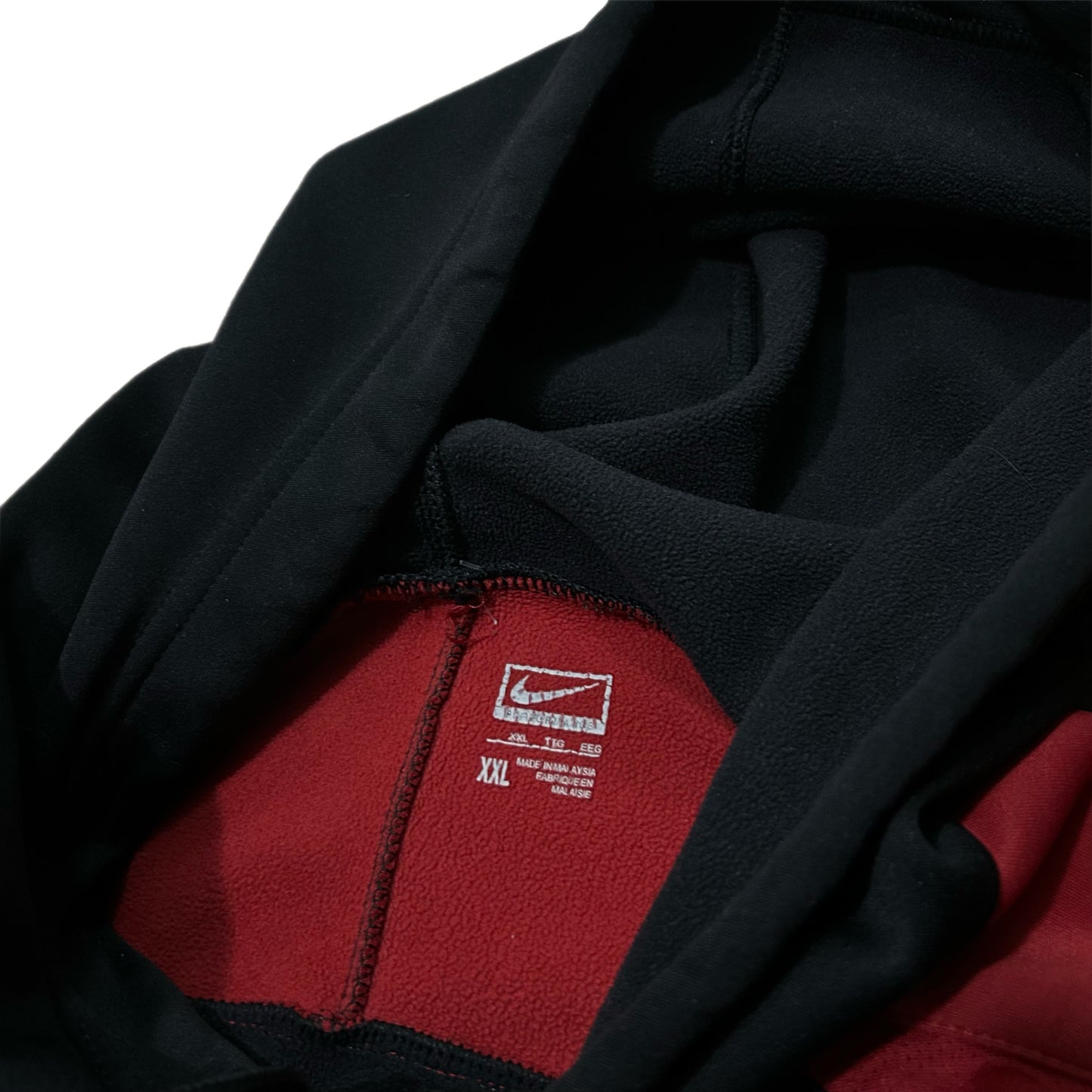 (XXL) Y2K Nike Middle Check Hoodie