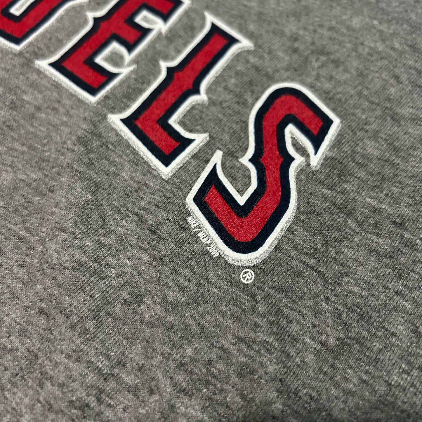 (XL) 2009 Nike Anaheim Angels Grey Shirt
