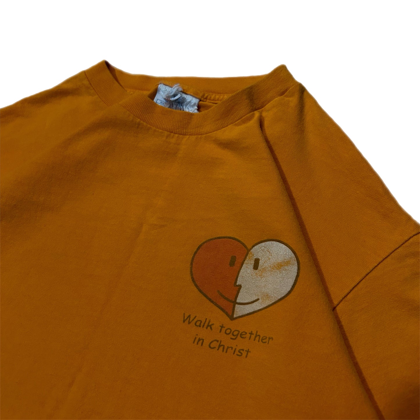 (L) 2002 Love Camp 'Wak Together In Christ' Shirt