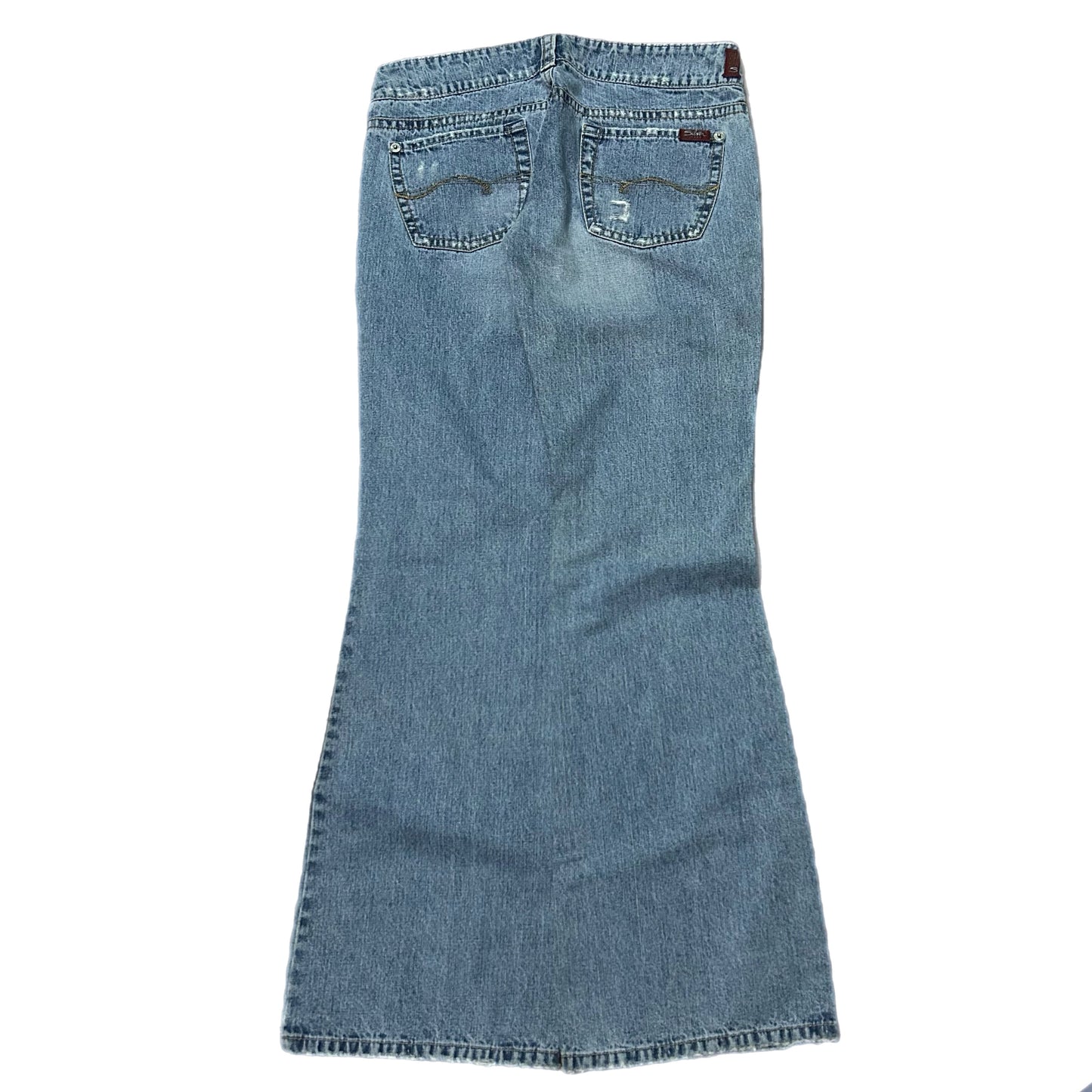 (32) Y2K Silver Jeans Flare Denim