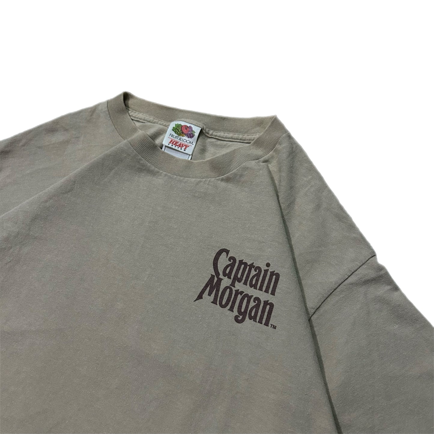 (XL) Vintage Captain Morgan Spiced Rum Promo Shirt