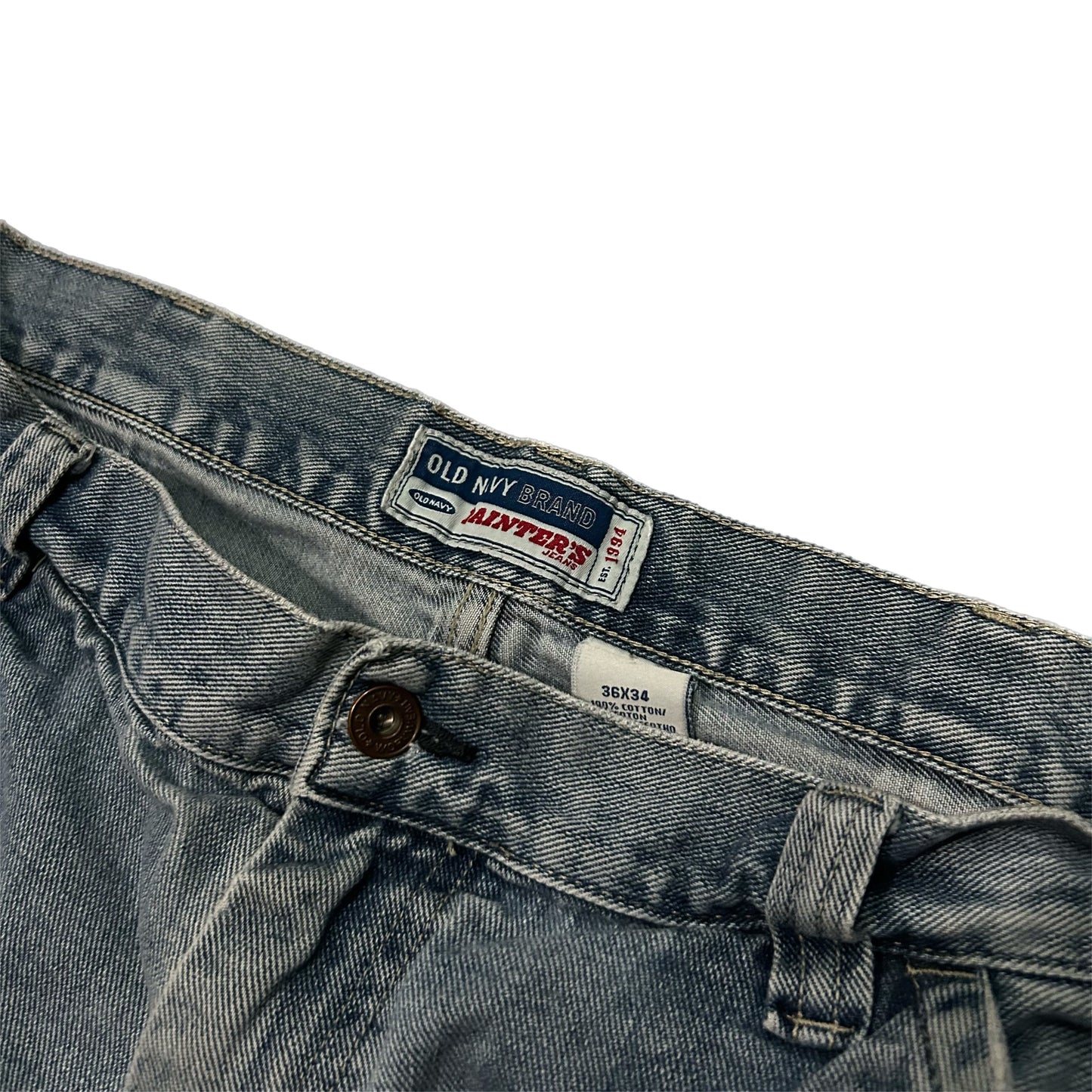 (36) Y2K Old Navy Carpenter Painters Jeans