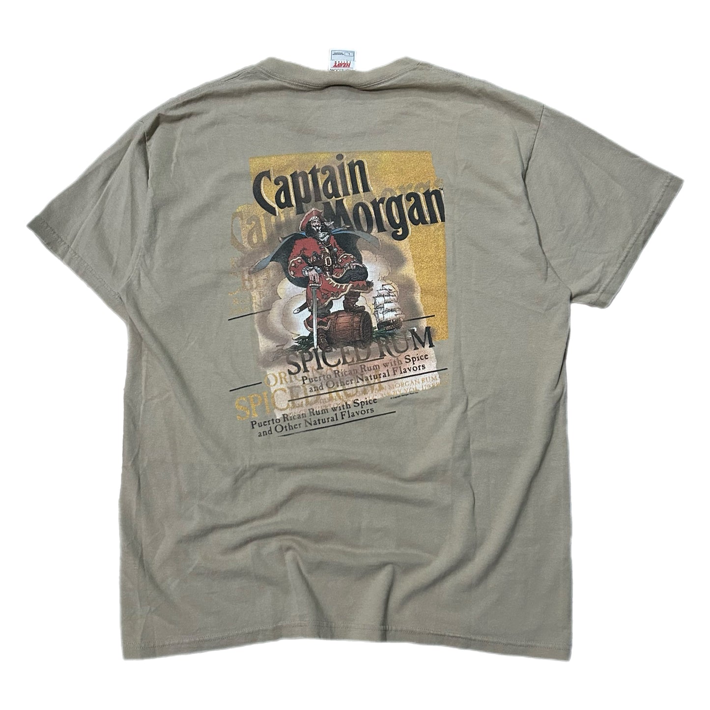 (XL) Vintage Captain Morgan Spiced Rum Promo Shirt
