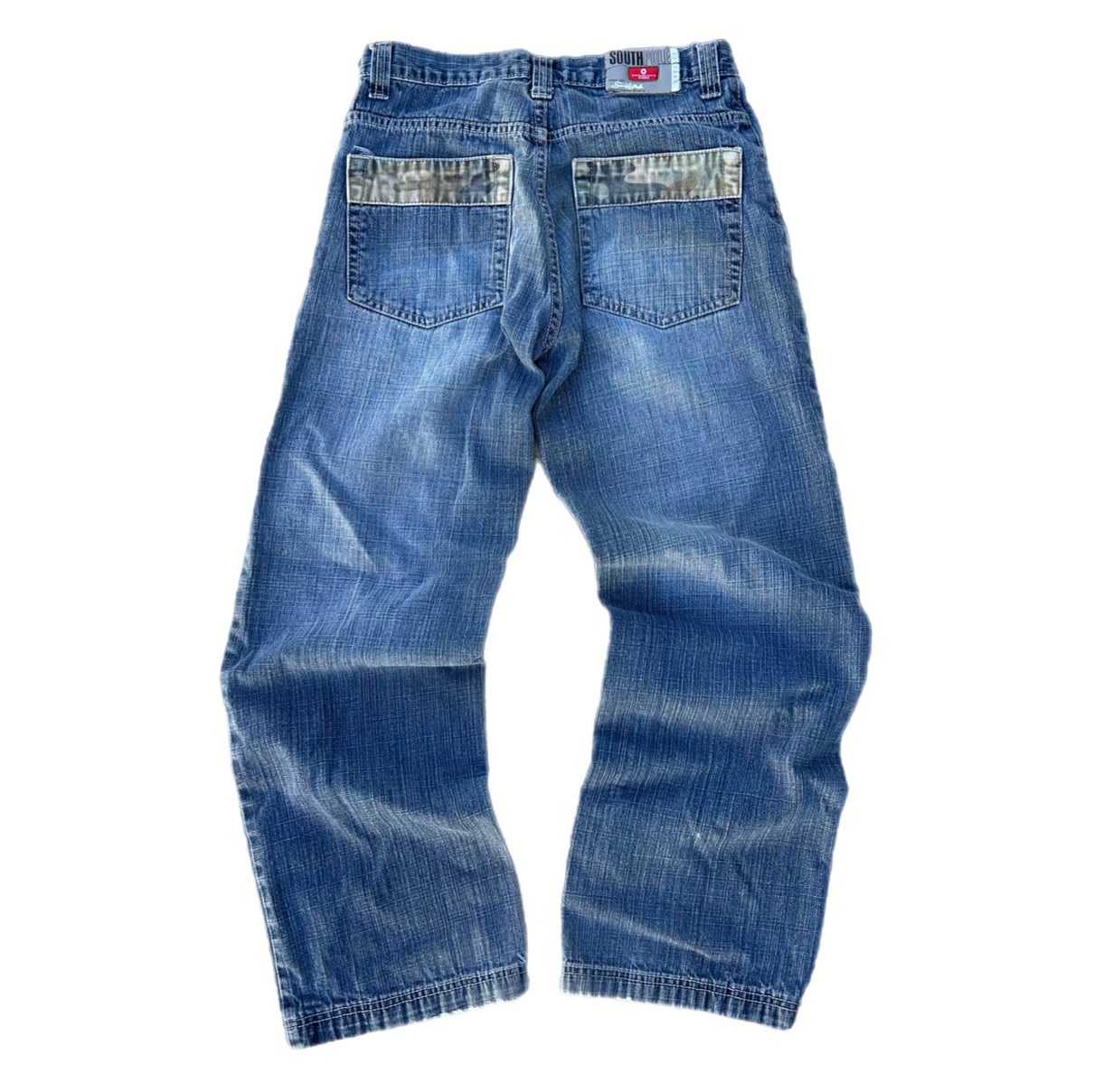 (18) Y2K Kids South Pole Jeans