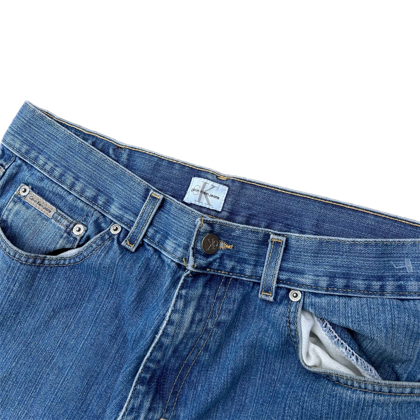 (34) Vintage Calvin Klein Relaxed Jeans
