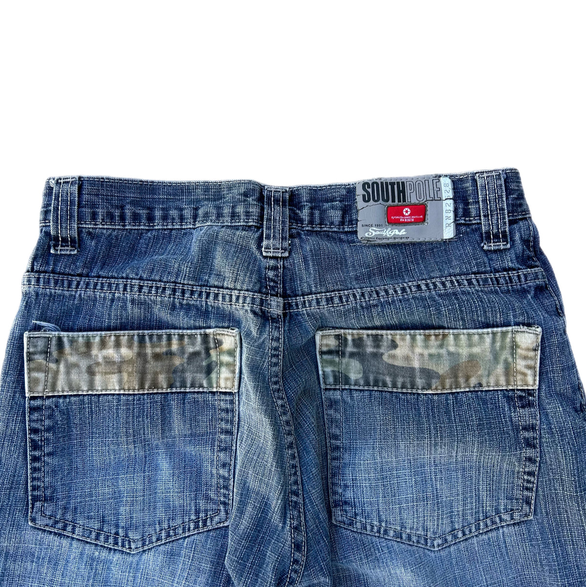(18) Y2K Kids South Pole Jeans