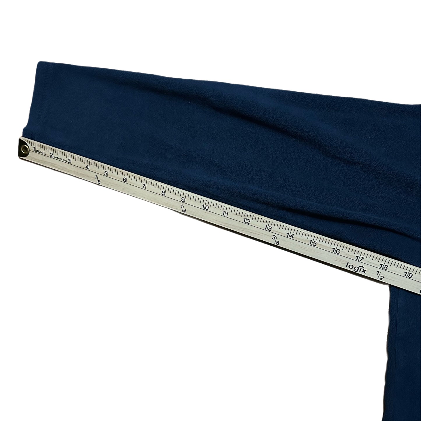 (L) The North Face Navy Blue Quarter-Zip Fleece