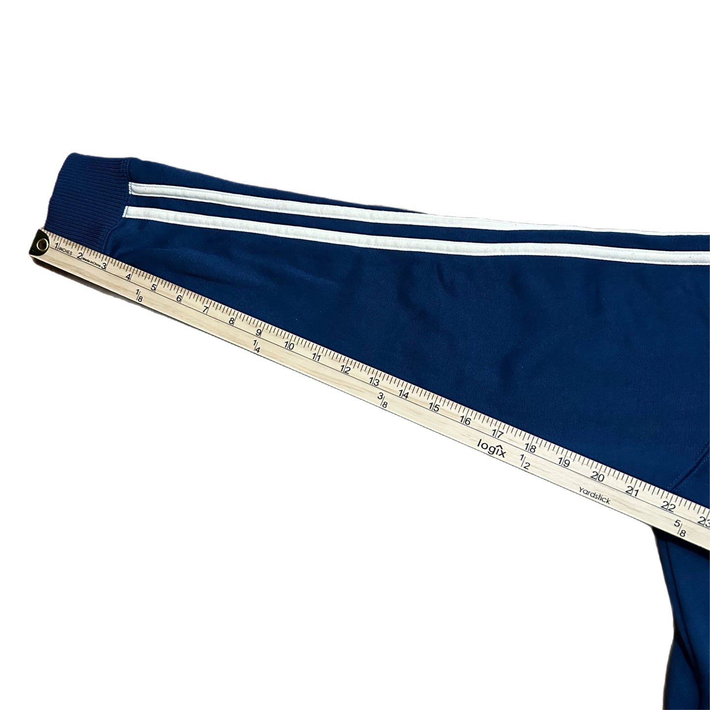 (S) Y2K Abercrombie & Fitch Track Navy Zip Jacket