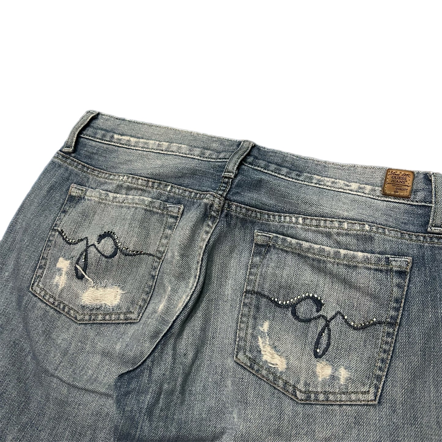 (29) Y2K Womens Guess Jeans Denim Jeans