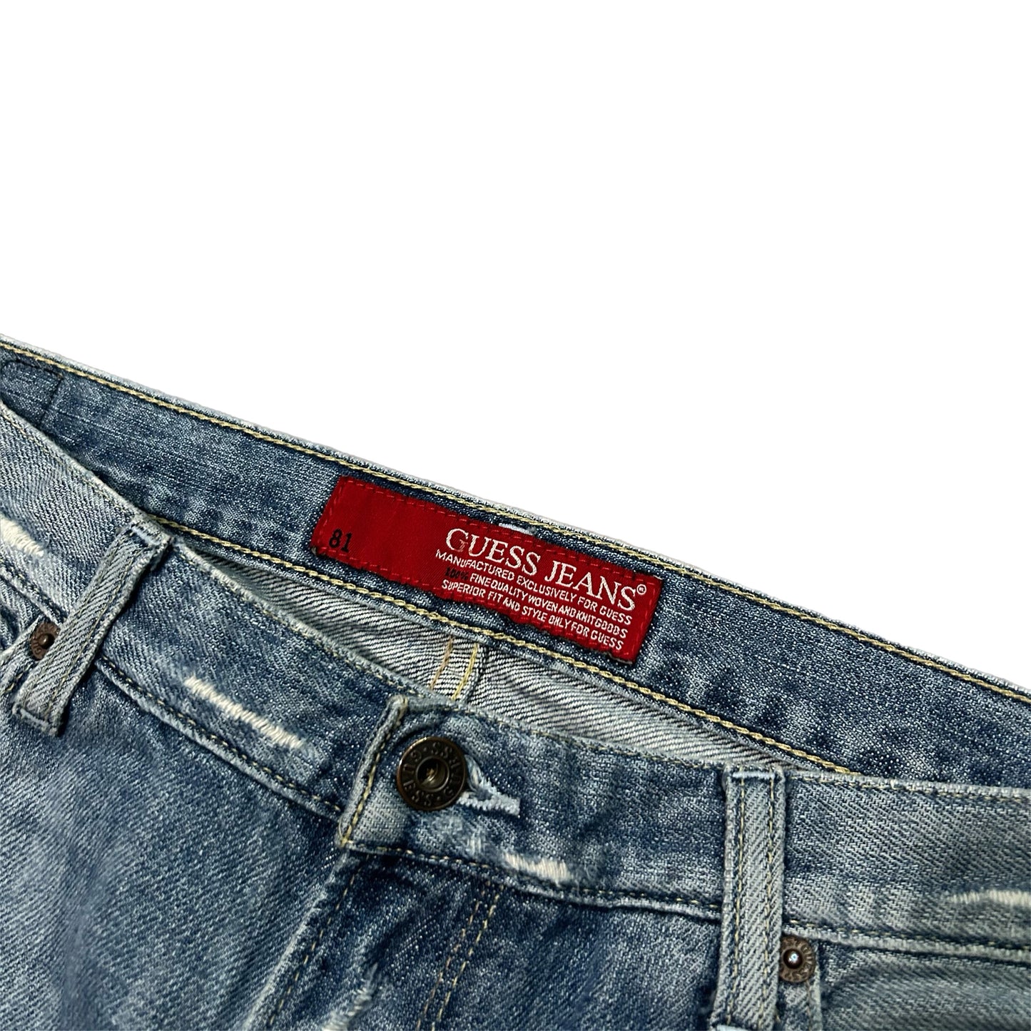 (29) Y2K Womens Guess Jeans Denim Jeans