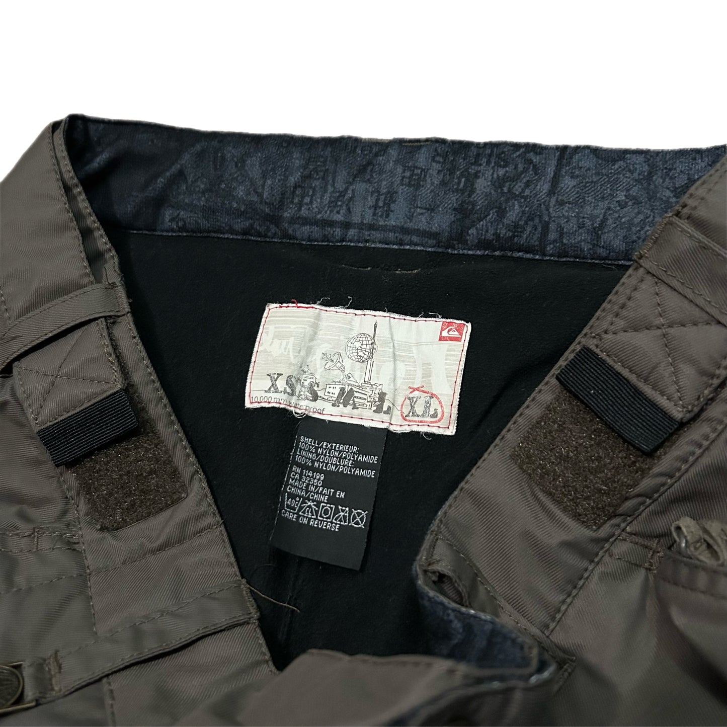(XL) Y2K Quicksilver Winter Snow Pants