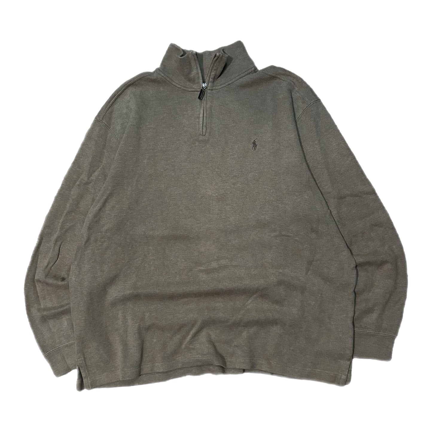(XXL) Vintage Ralph Lauren Polo Brown Quarter-Zip