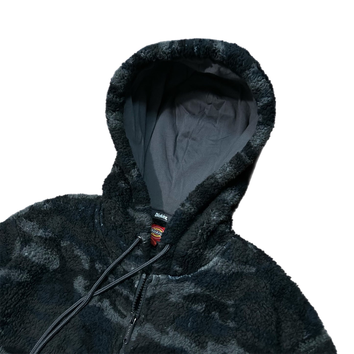 (M) Womens Dickies Midnight Camo Sherpa Hoodie
