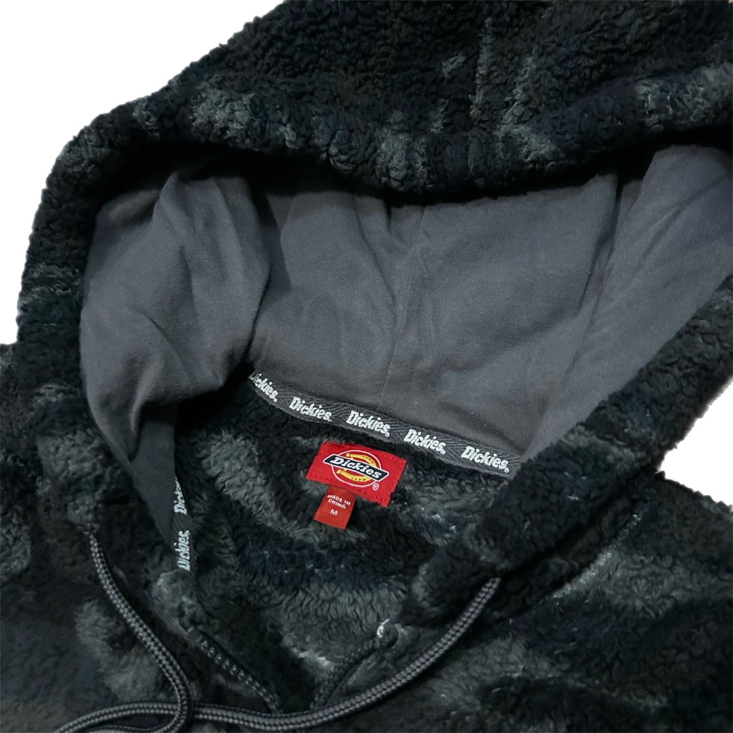 (M) Womens Dickies Midnight Camo Sherpa Hoodie