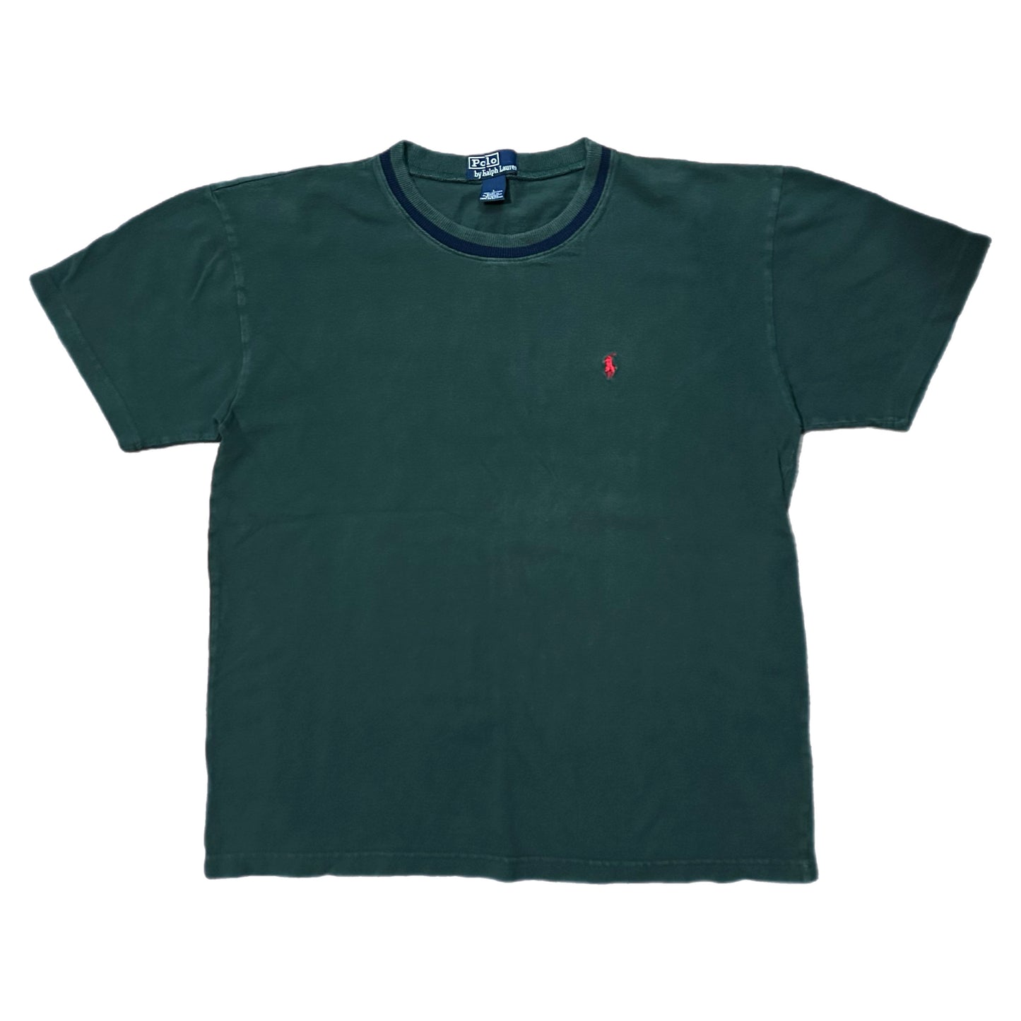 (L) Vintage Ralph Lauren Polo Green Shirt