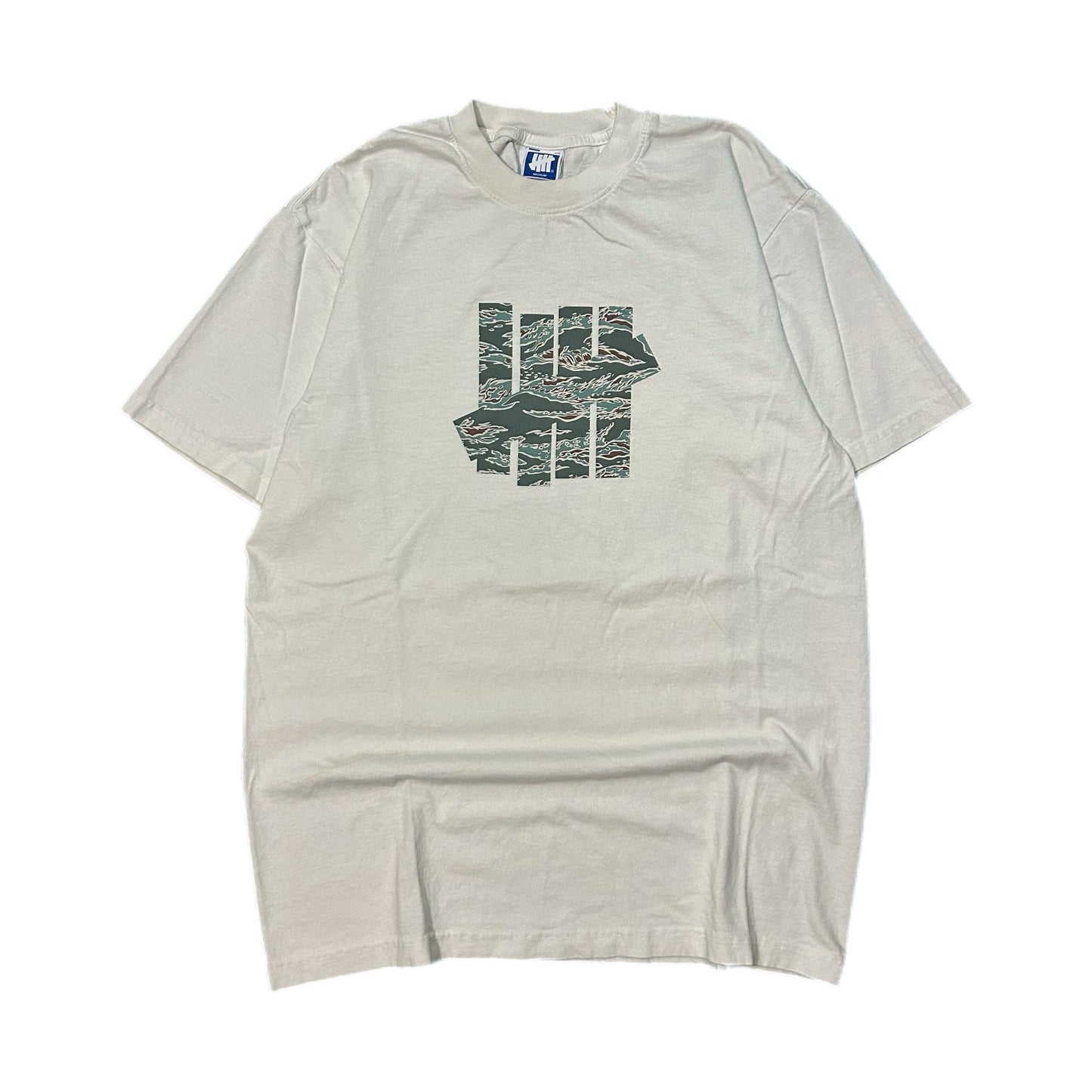 (M) UNDFTD Camo Logo White Shirt