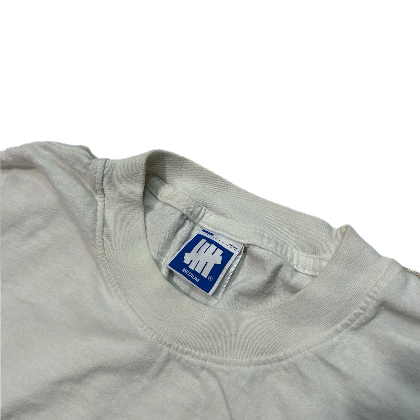(M) UNDFTD Camo Logo White Shirt