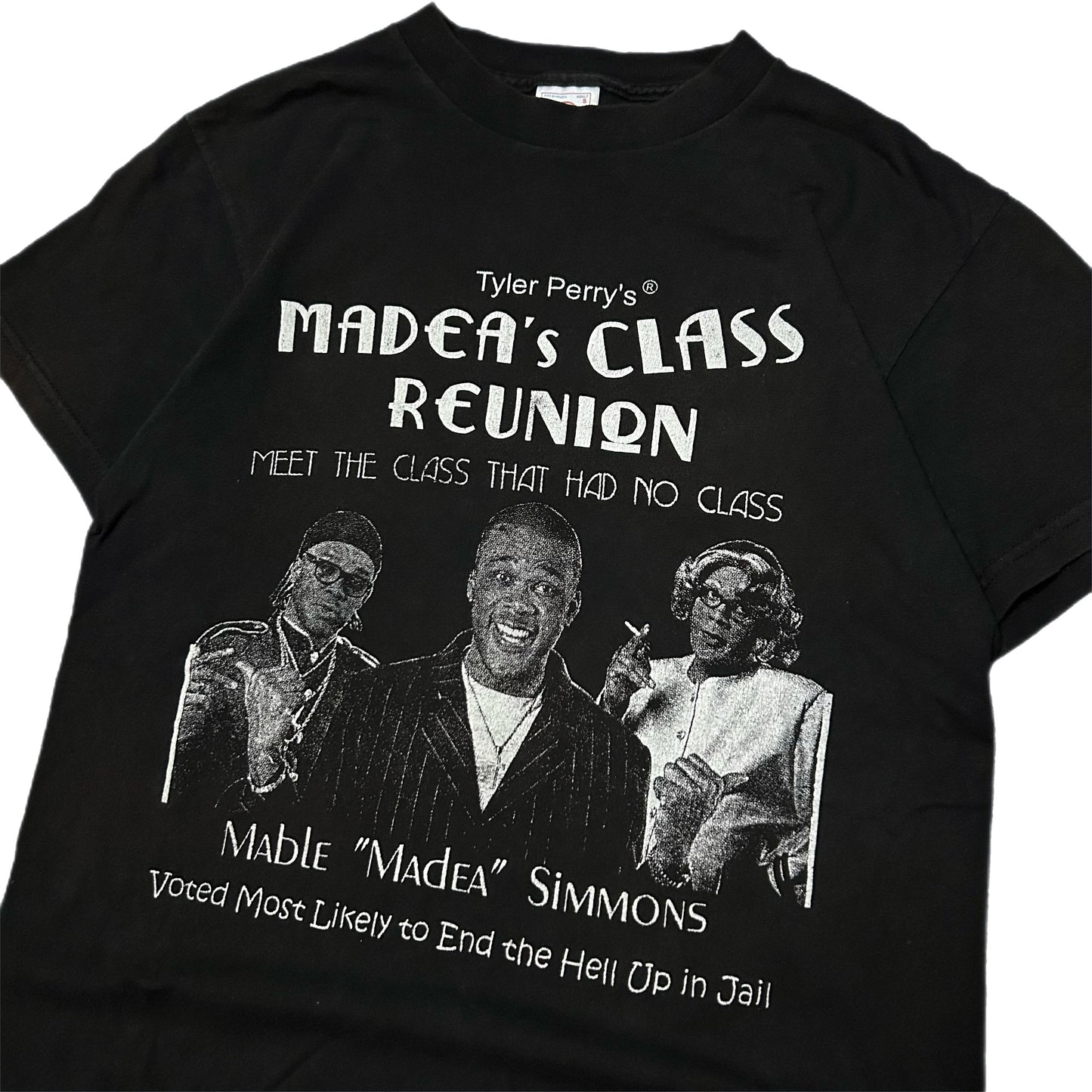 (S) Vintage Tyler Perry's Madea's Class Reunion Black Shirt