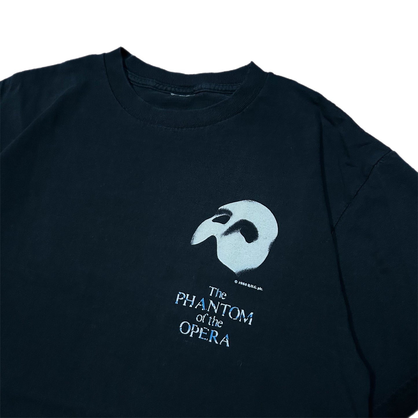(M) Vintage Phantom of The Opera Black Shirt