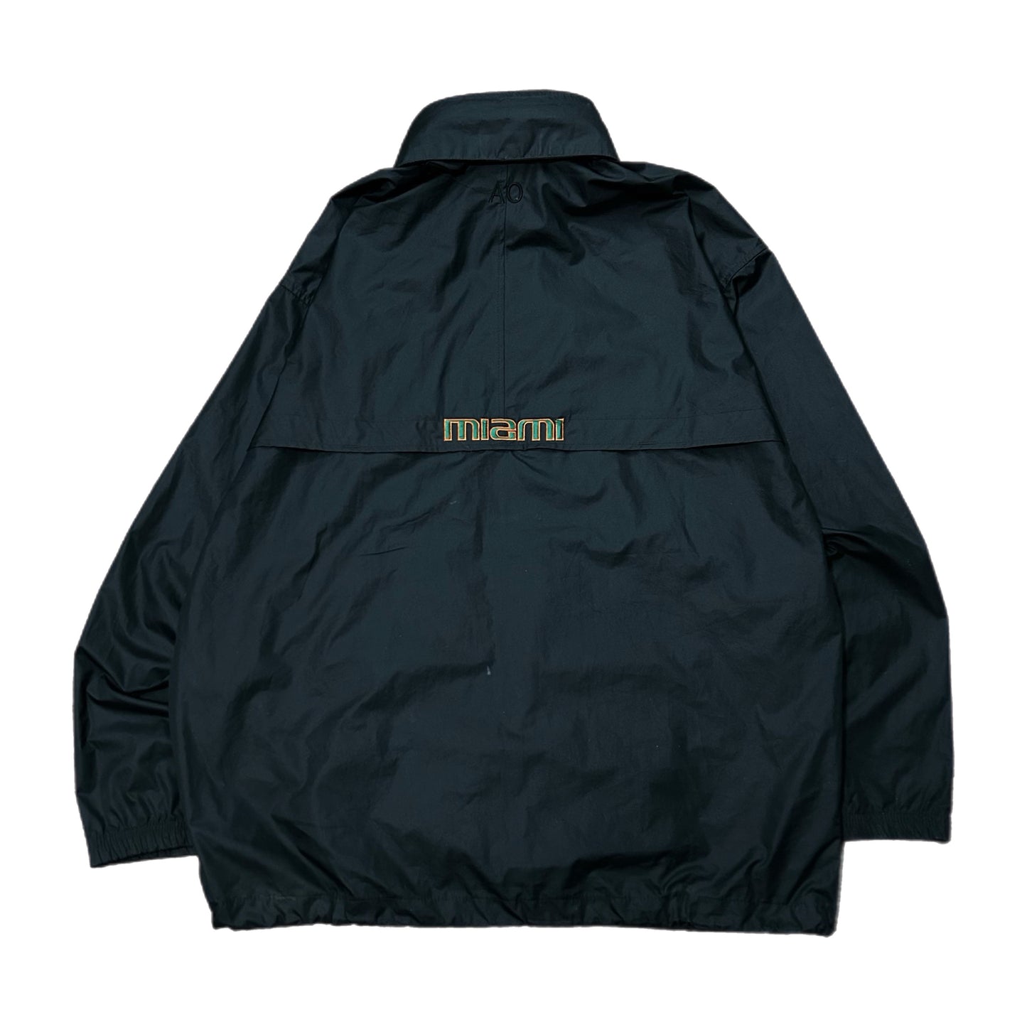 (M) Y2K Nike Team Miami Hurricanes Windbreaker