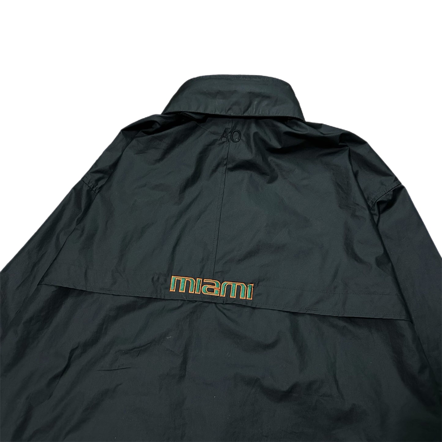 (M) Y2K Nike Team Miami Hurricanes Windbreaker