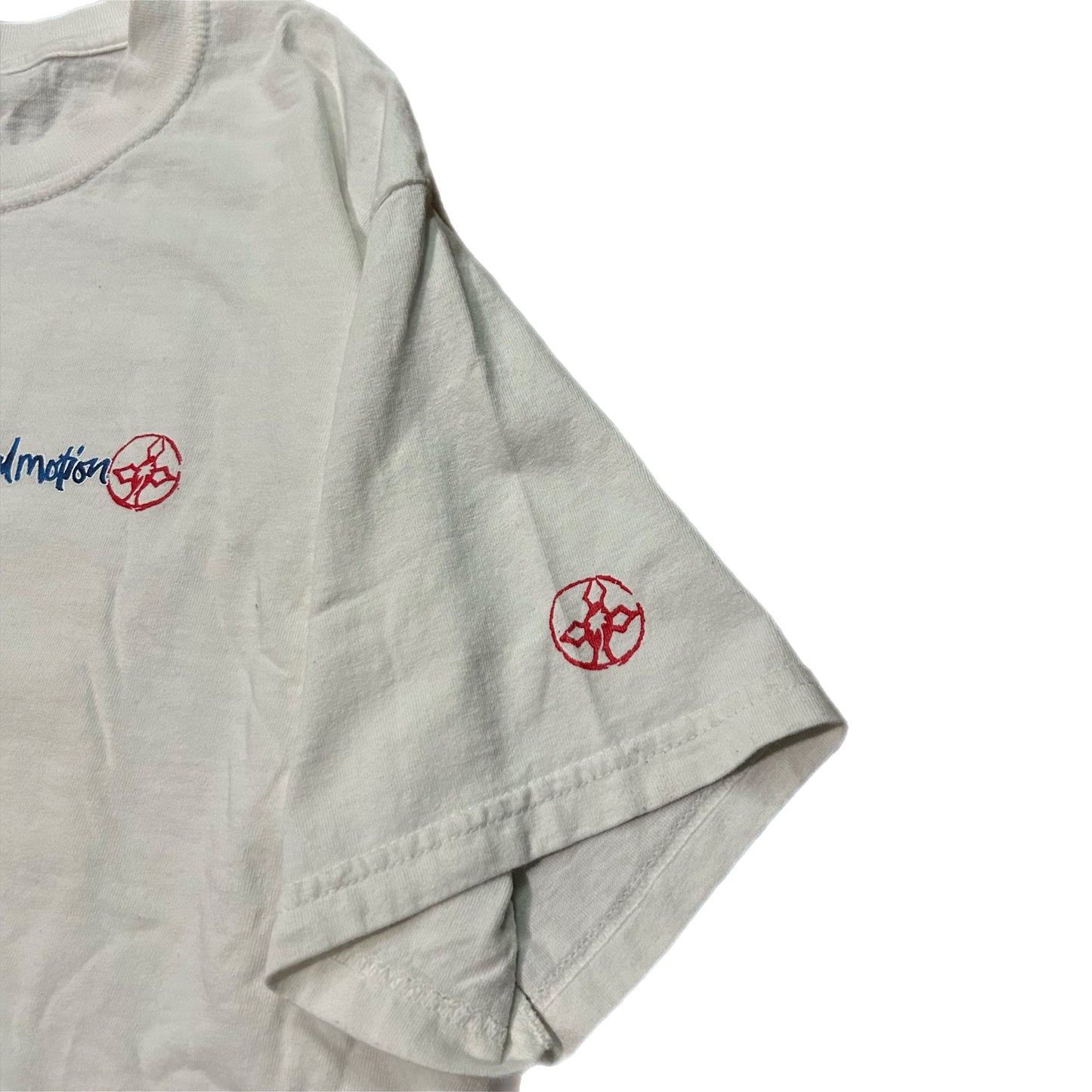 (L) Vintage Local Motion Surfboards White Shirt