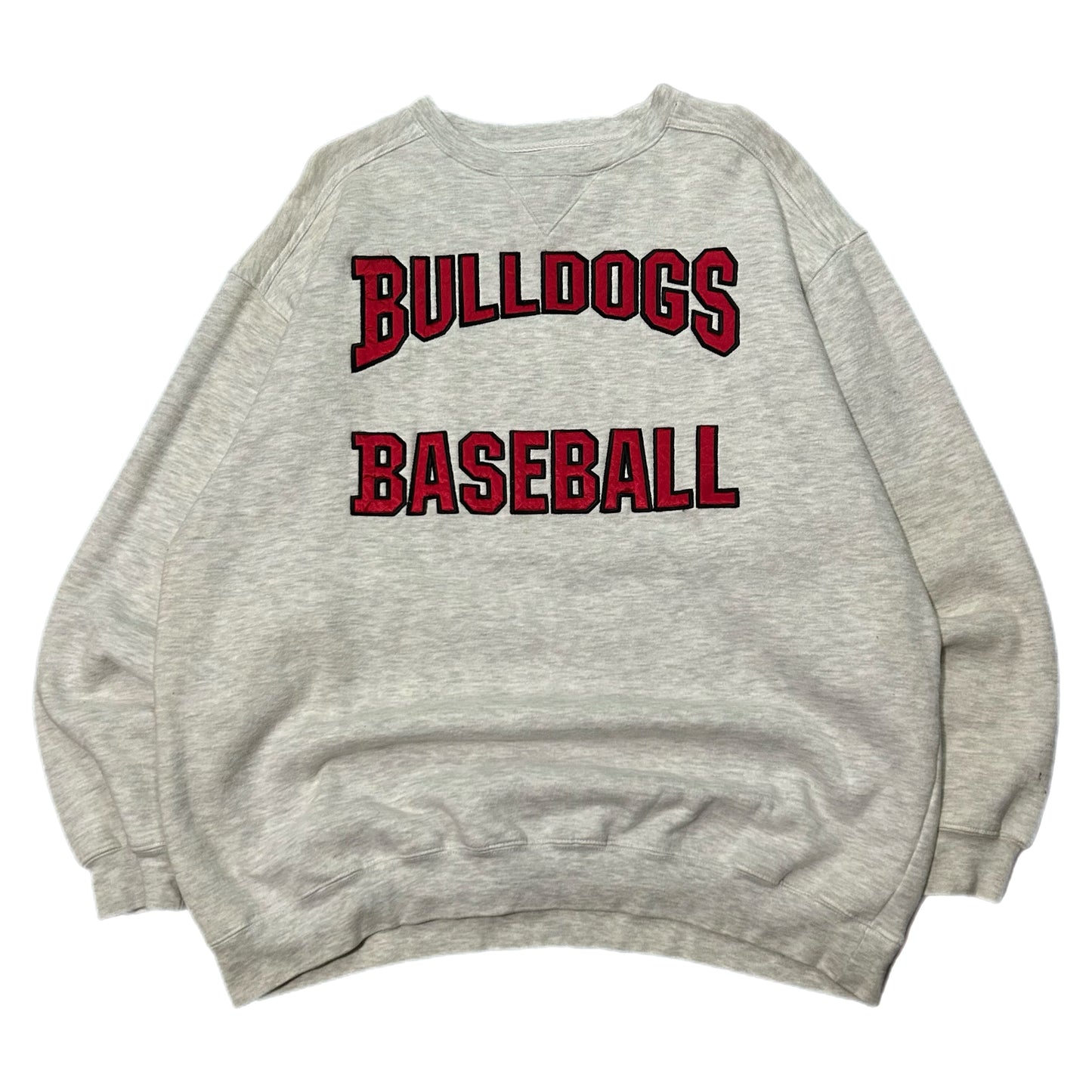 (XL) Lee Sports Bulldogs Baseball Crewneck