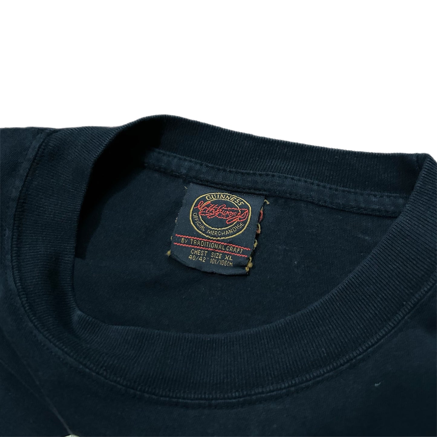(XL) Vintage Guiness Extra Scout Black Shirt