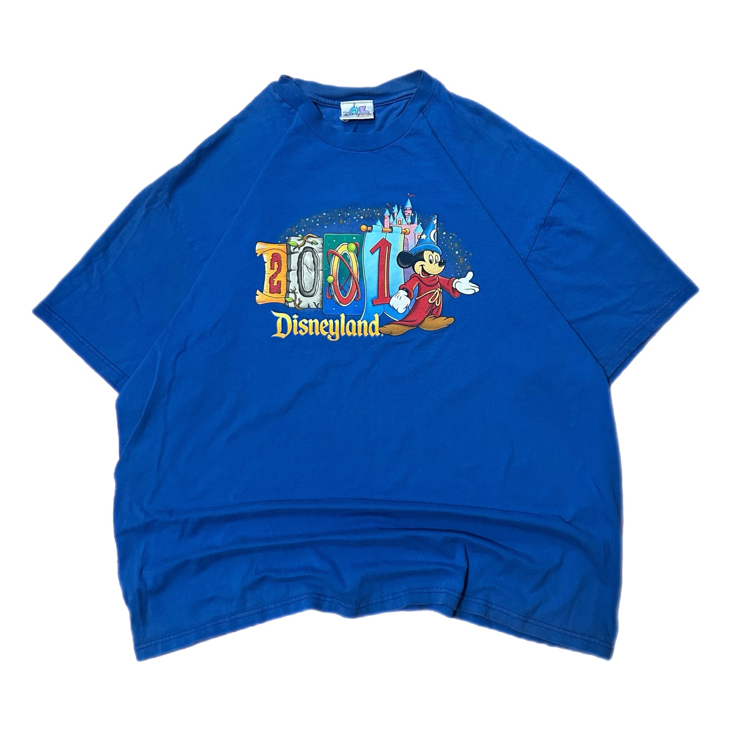 (XXL) 2001 Disneyland World Blue Shirt