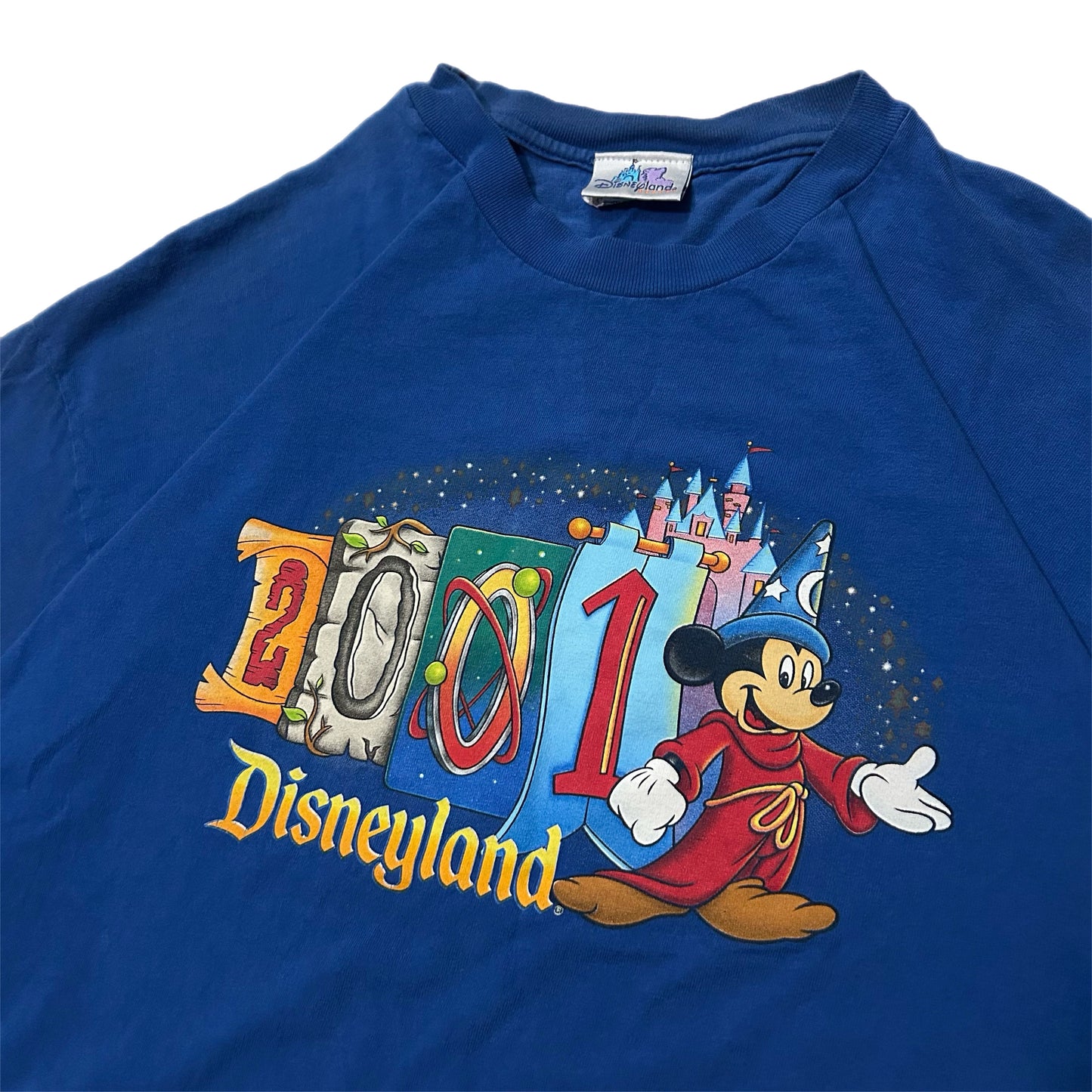 (XXL) 2001 Disneyland World Blue Shirt