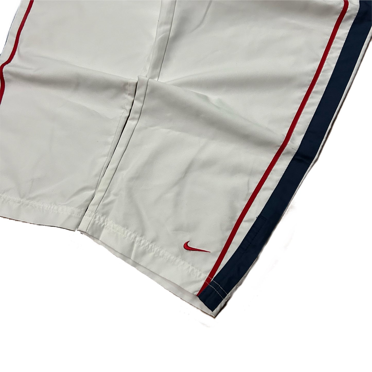 (S) Y2K Nike Windbreaker White Track Pants